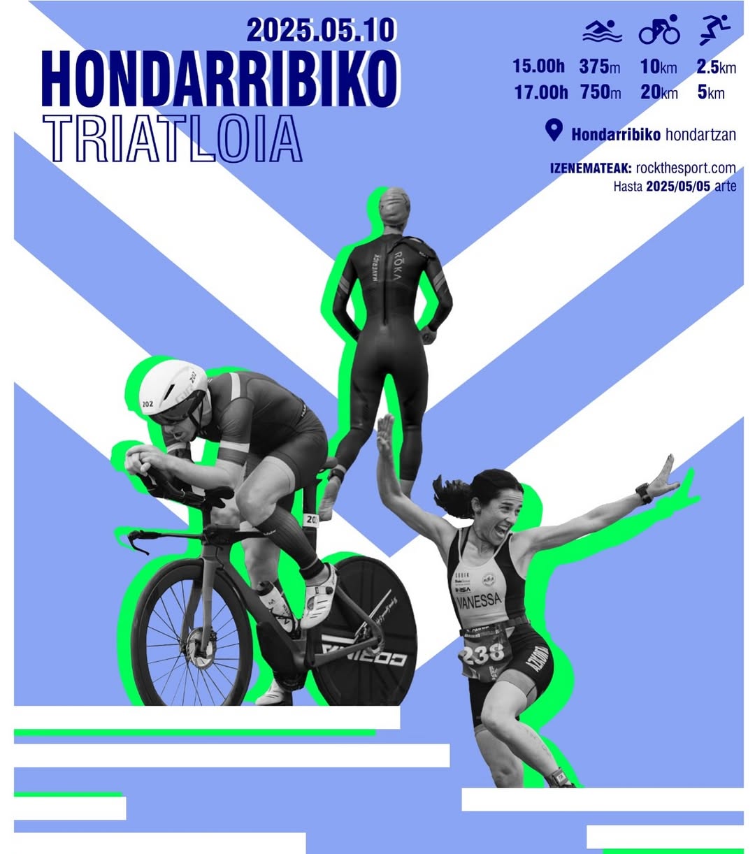 Hondarribia Triatlón 2025, super amara