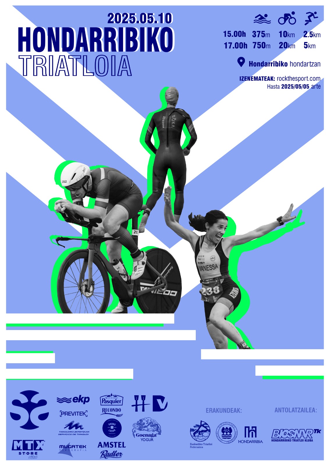 Hondarribia Triatlón 2025, super amara