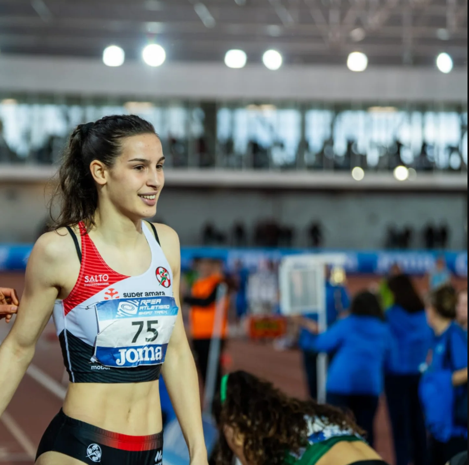 Charlando con Alaine Aguerralde, atleta del BAT, super amara