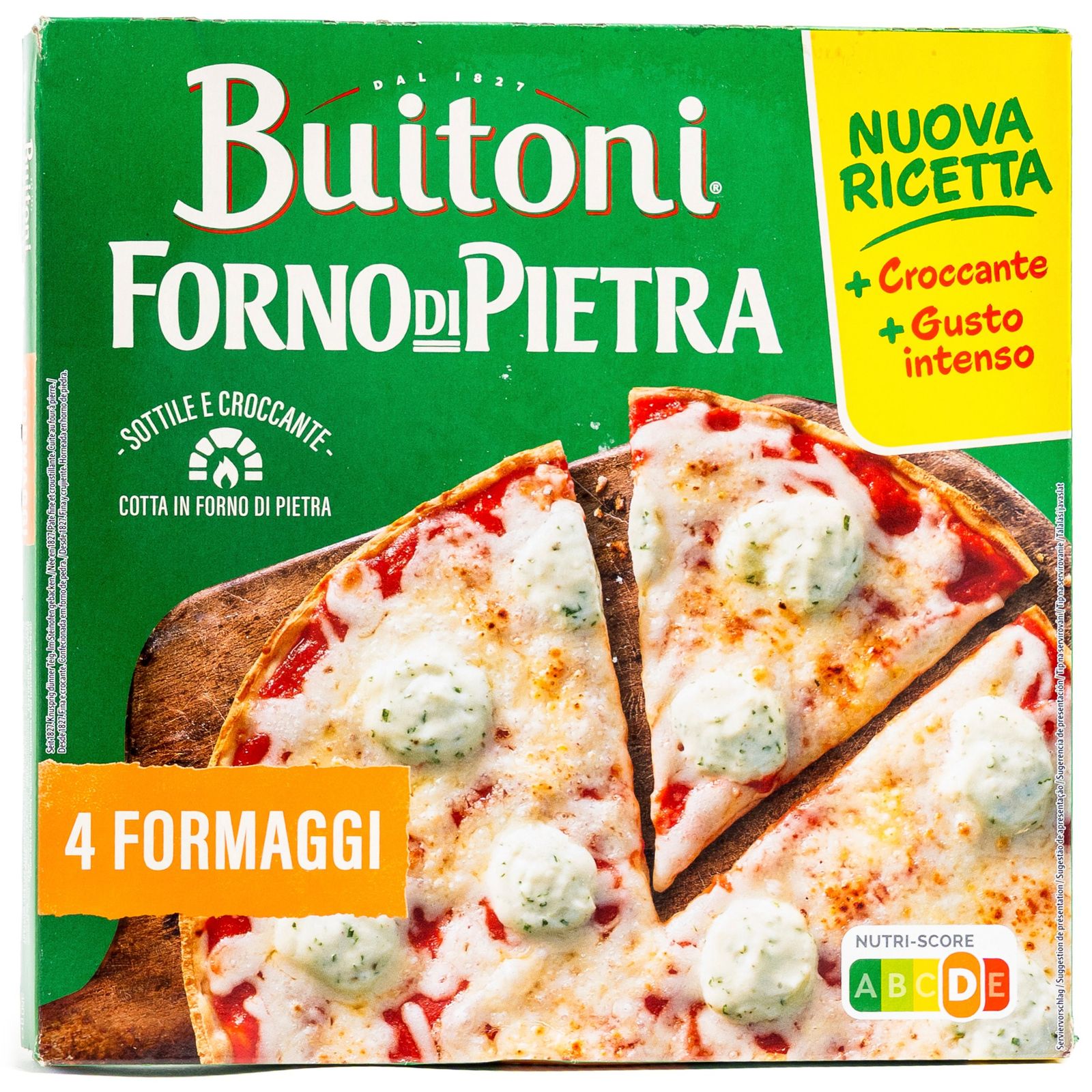 Pizza 4 quesos 340 g