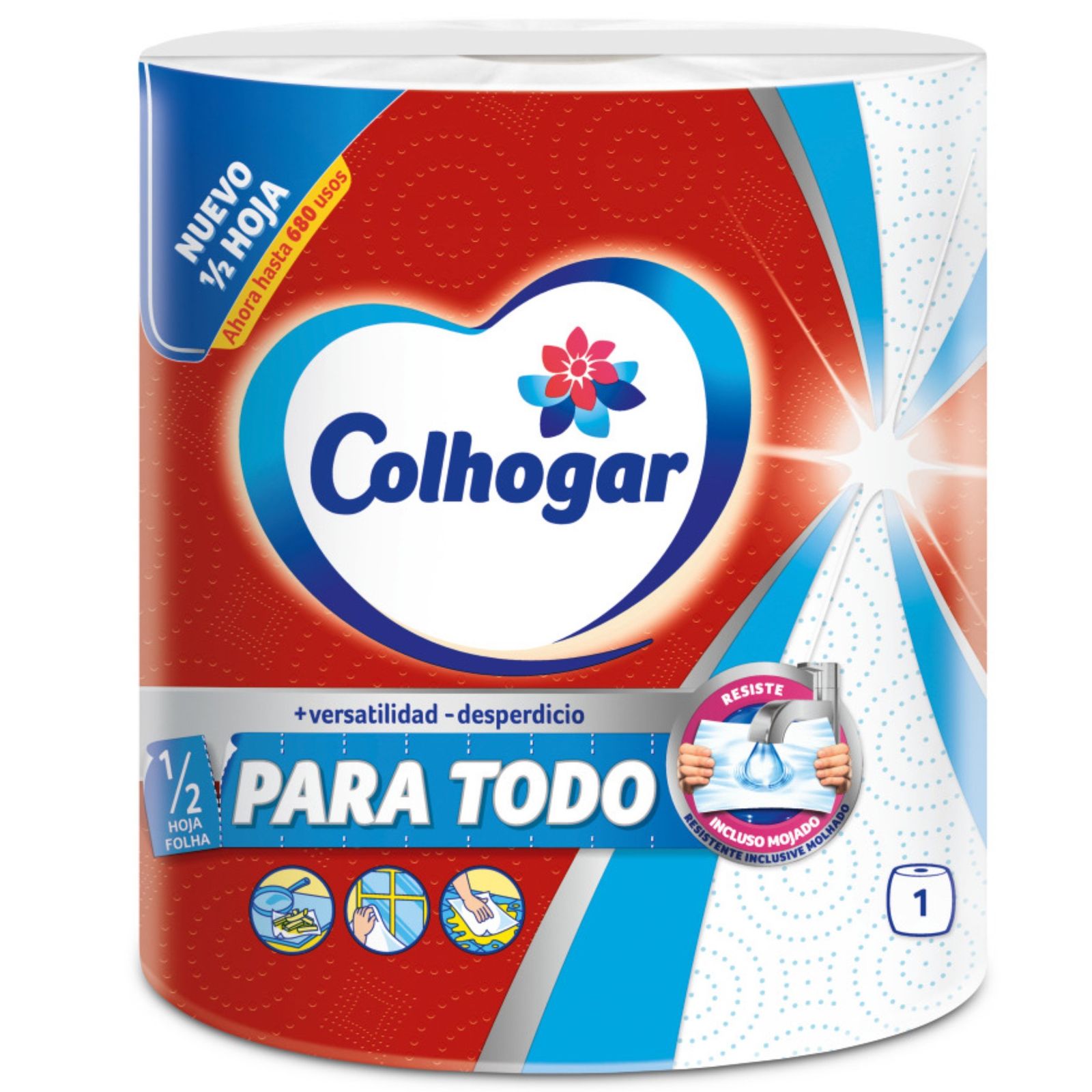 Papel de cocina "para todo" jumbo 1 rollo