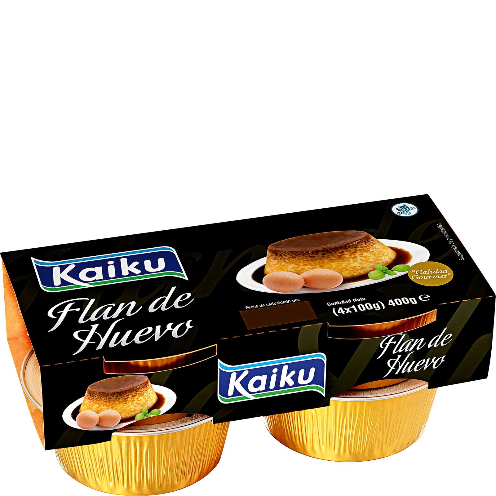 Flan de huevo 4x110 g