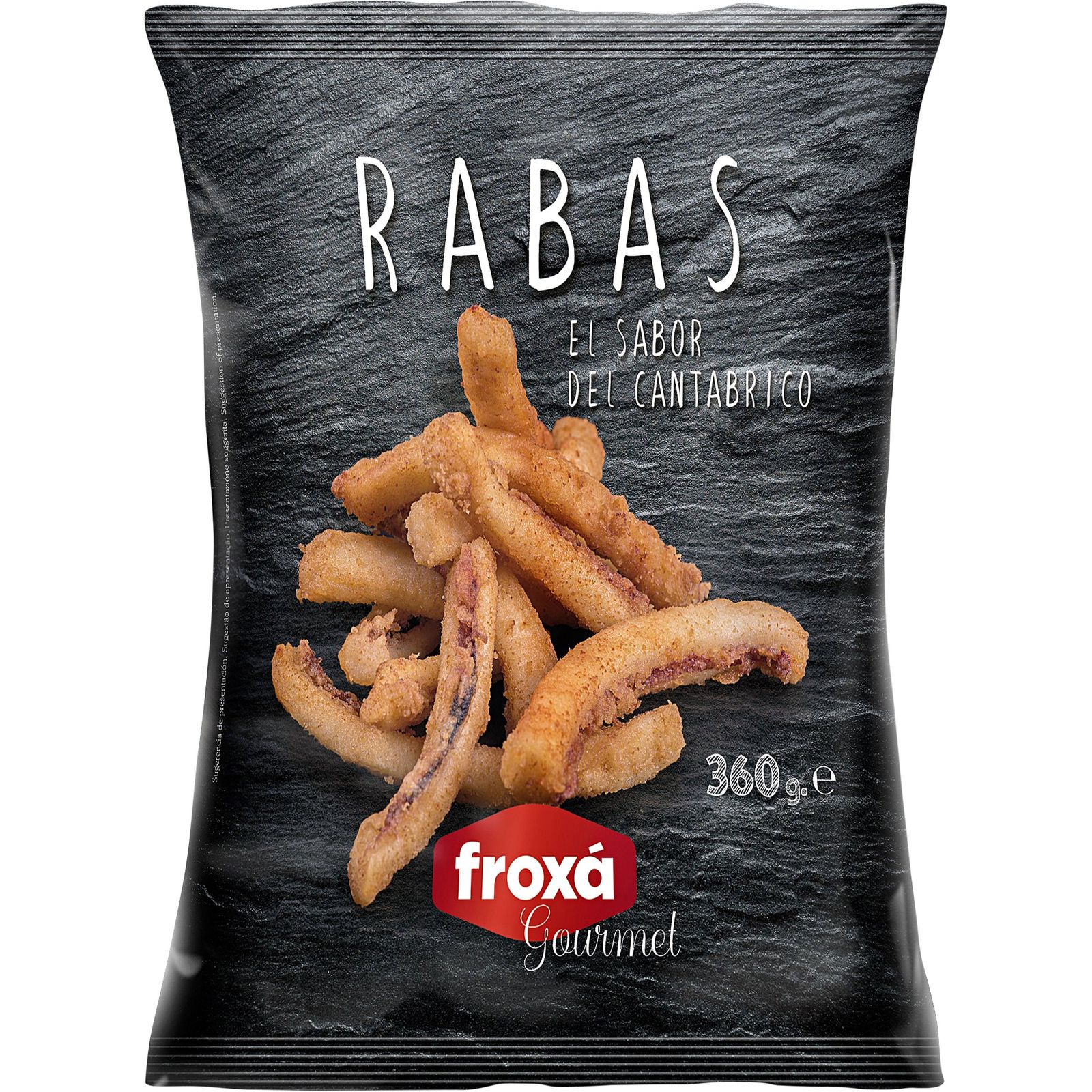 Rabas congeladas 360 g