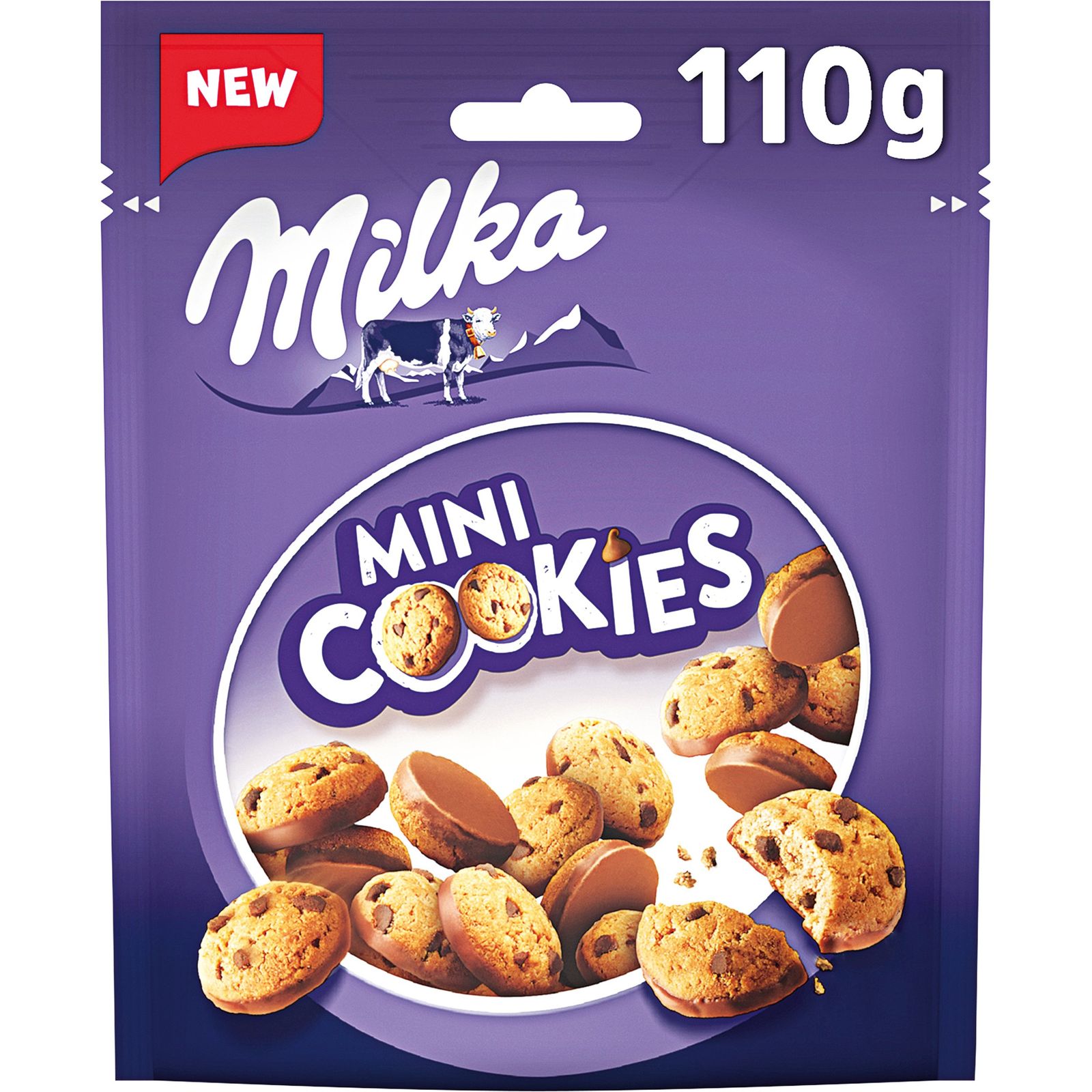 Galleta milka mini cookies 110 g