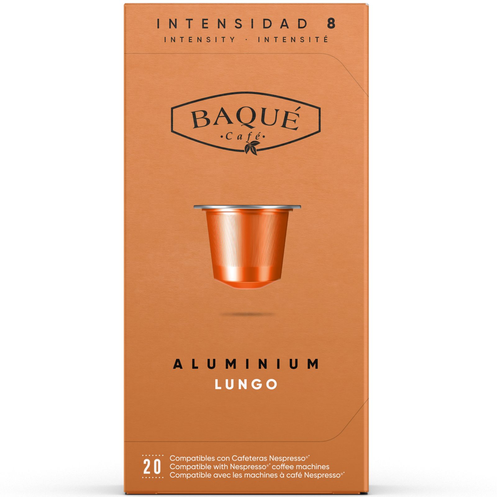 Café lungo 20 cápsulas