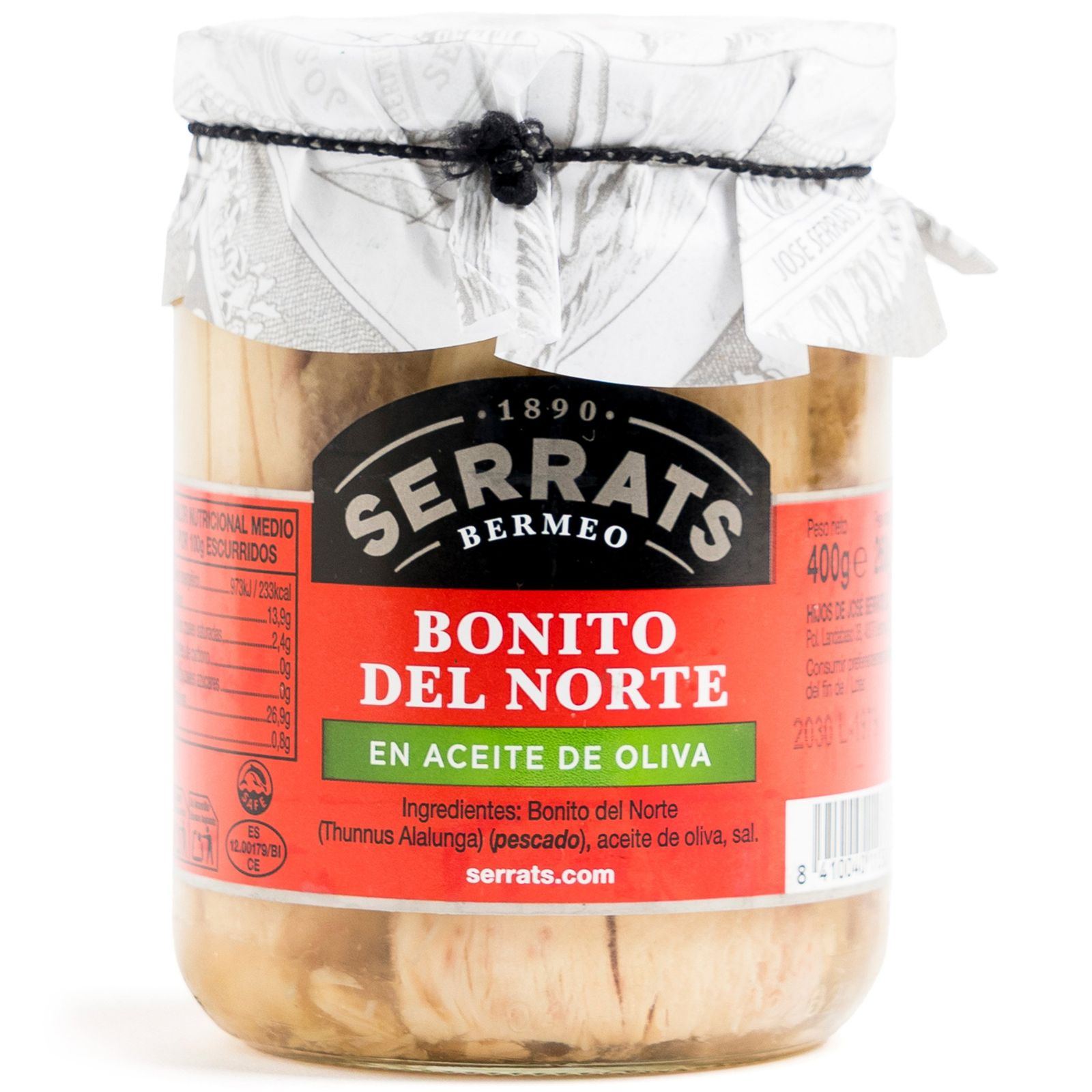 Bonito en aceite de oliva 400 g