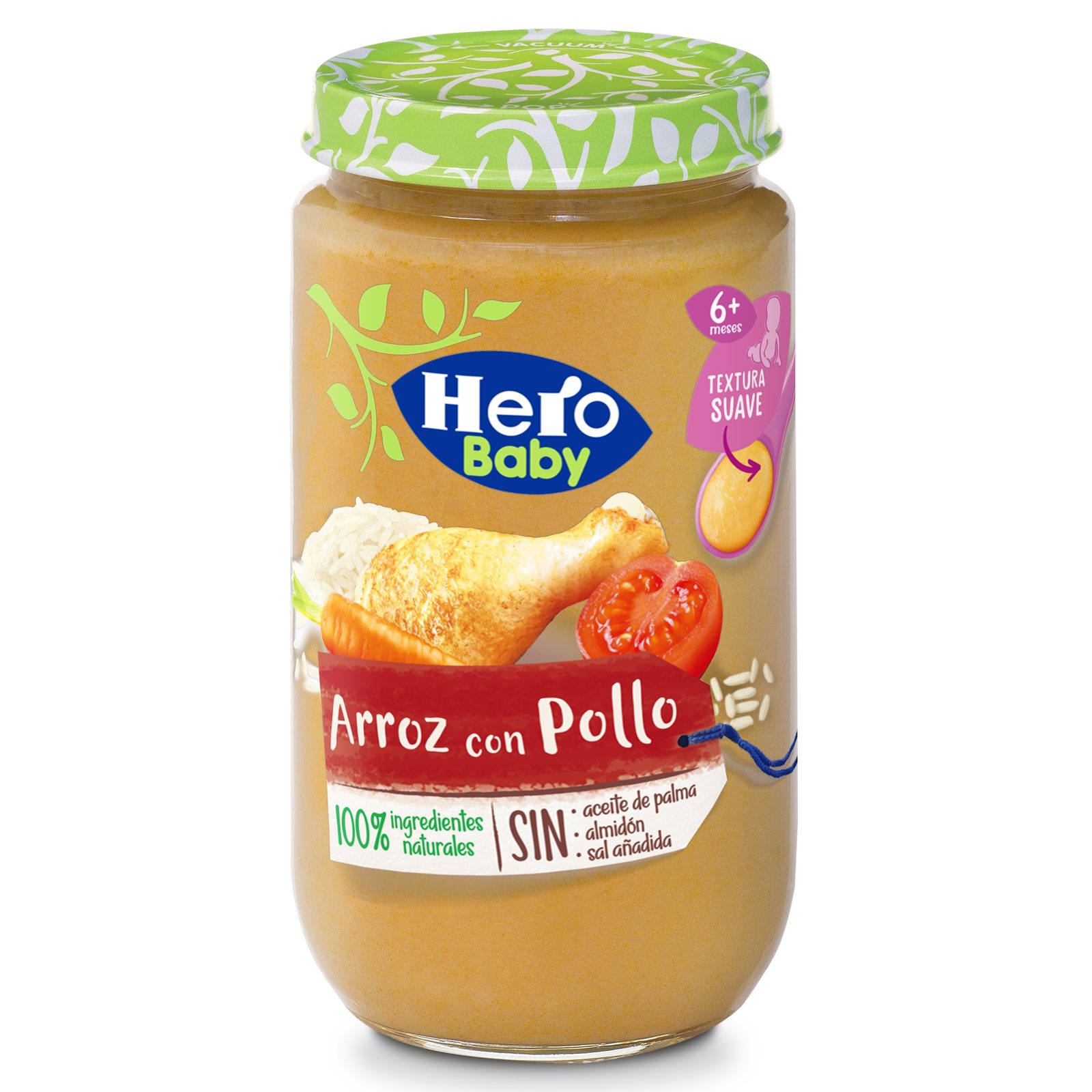 Tarrito de arroz con pollo tierno 235 g