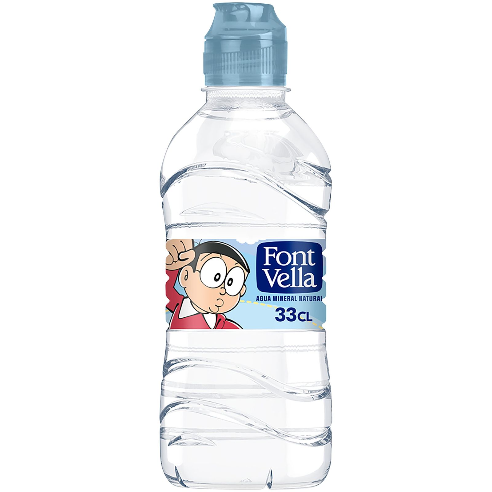 Agua mineral natural botella 33 cl