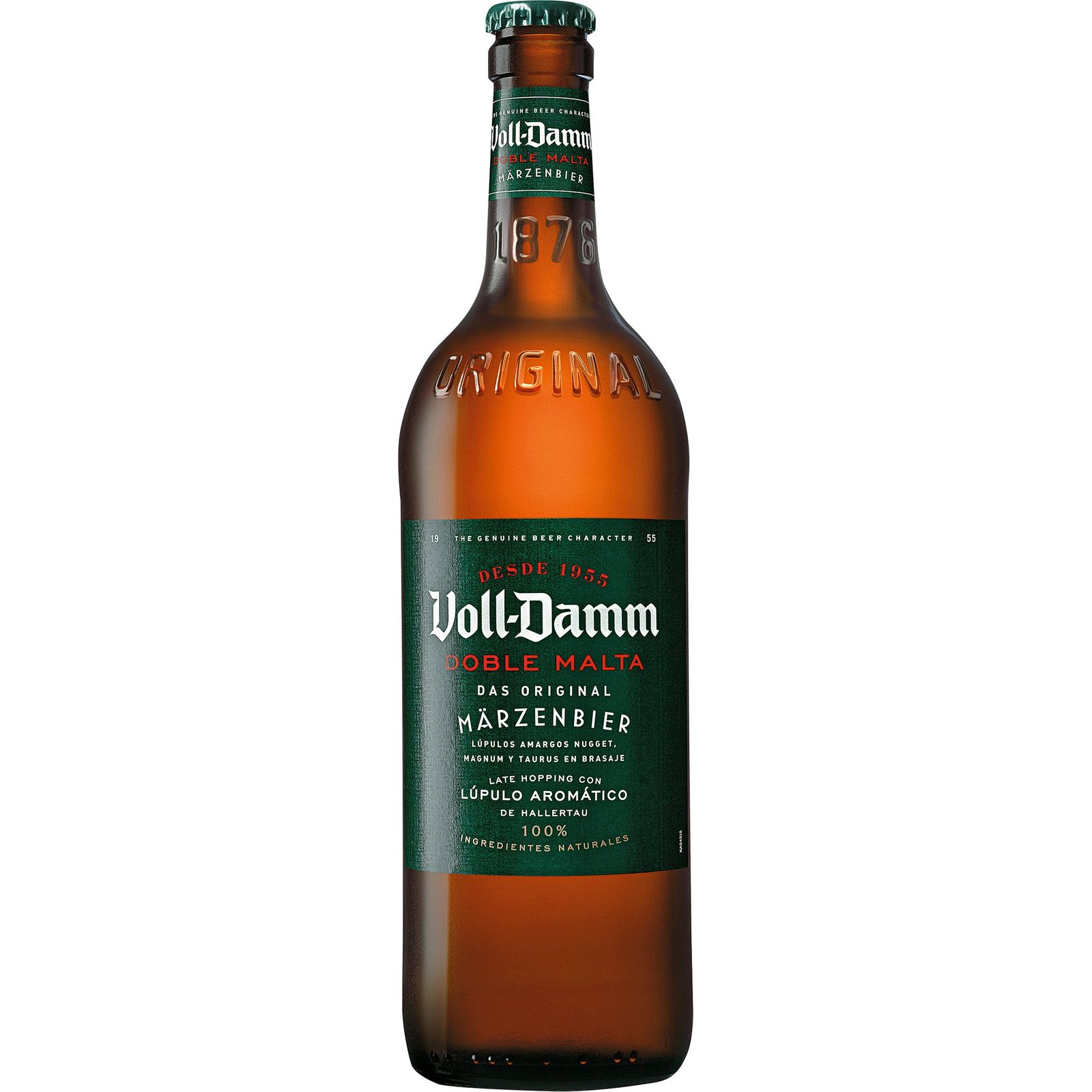 Cerveza doble malta botellín 66 cl