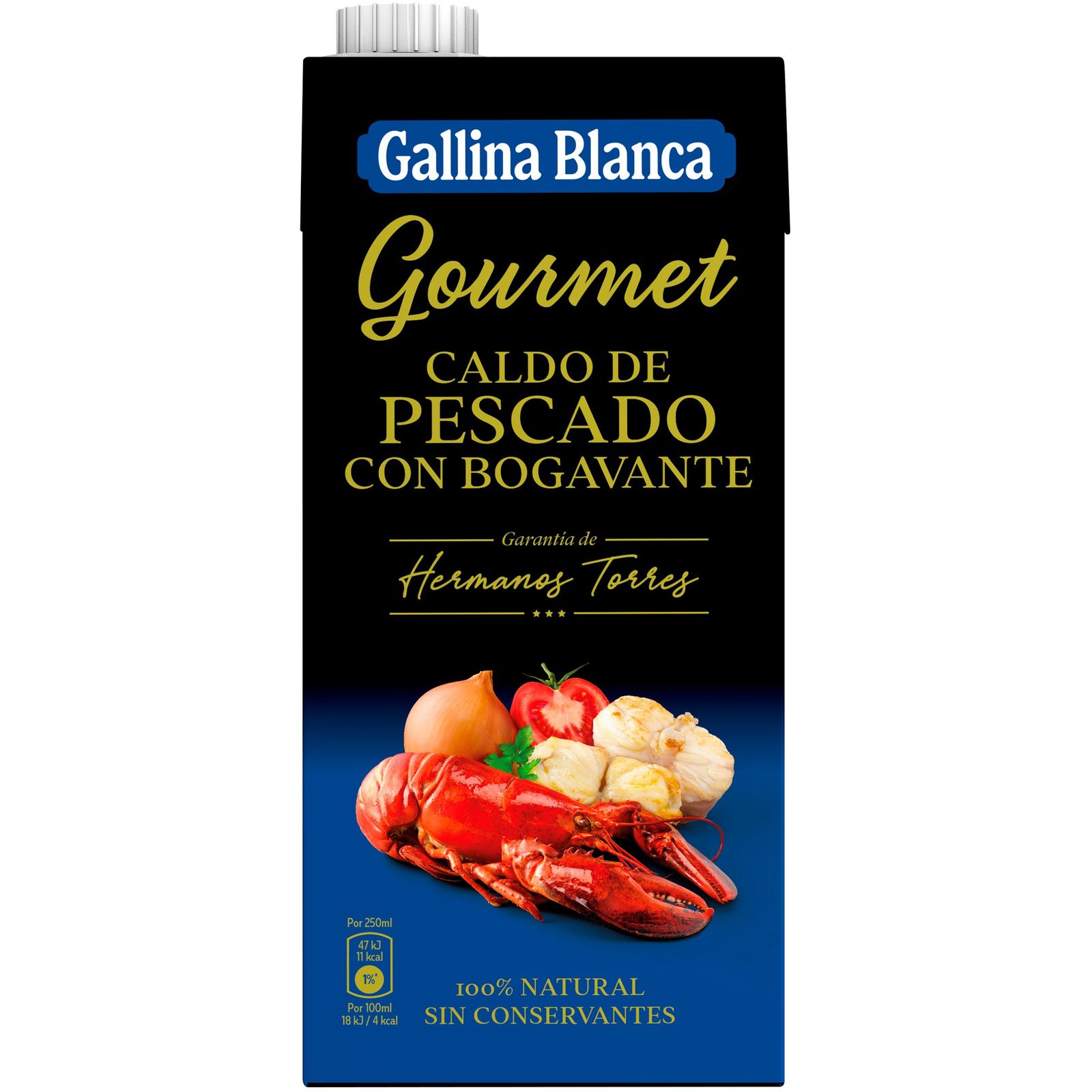 Caldo de pescado con bogavante 1 l