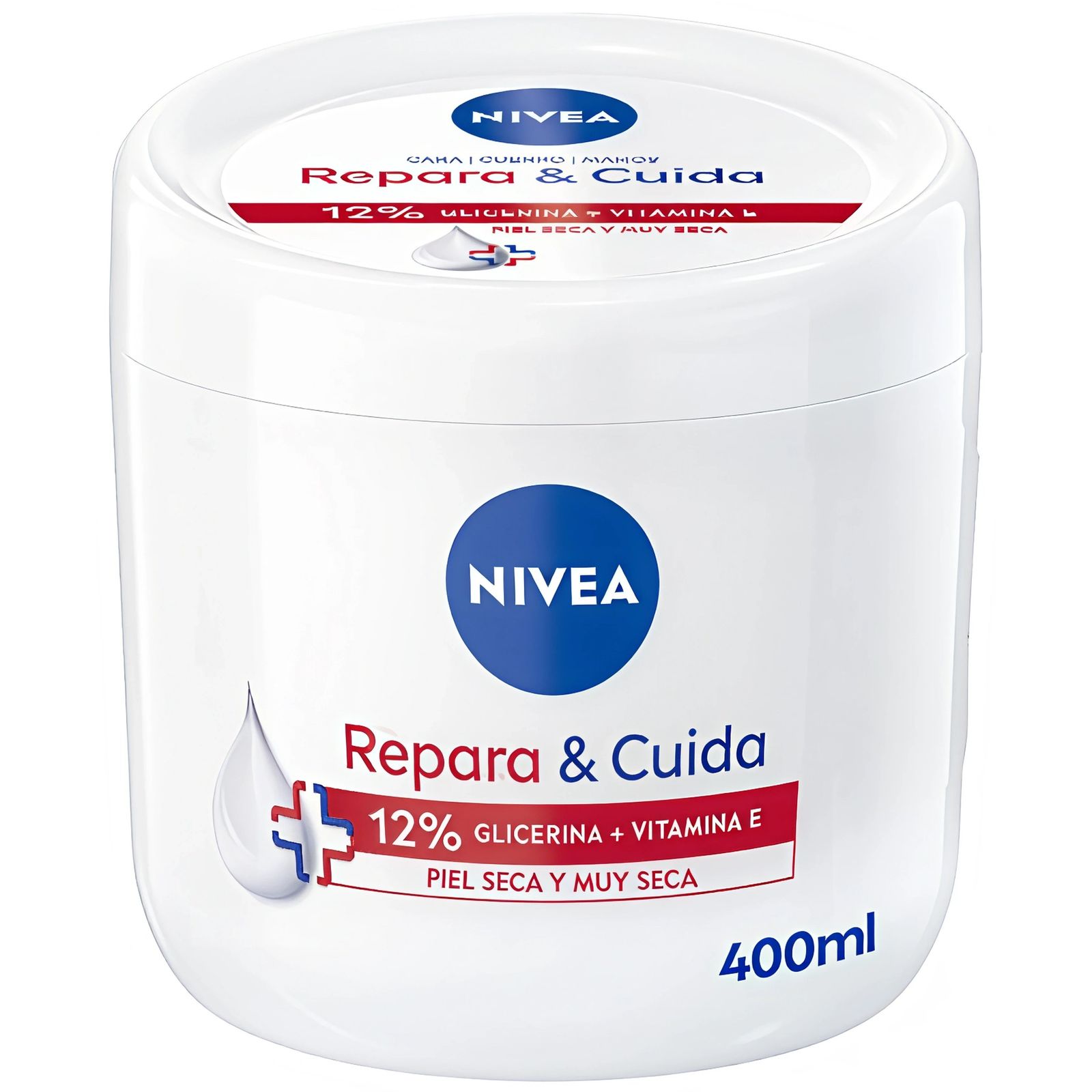 Crema corporal para piel seca y áspera 400 ml