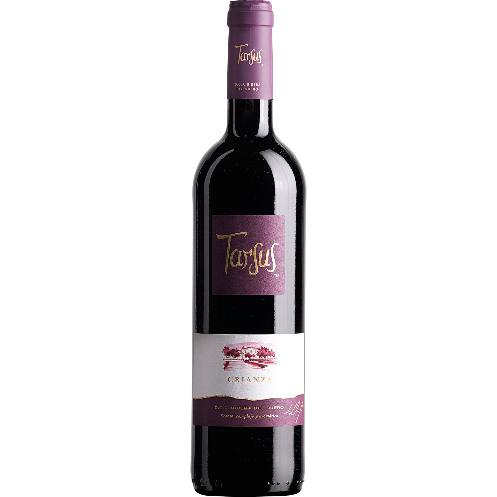 Vino tinto Ribera de Duero crianza 3/4 l