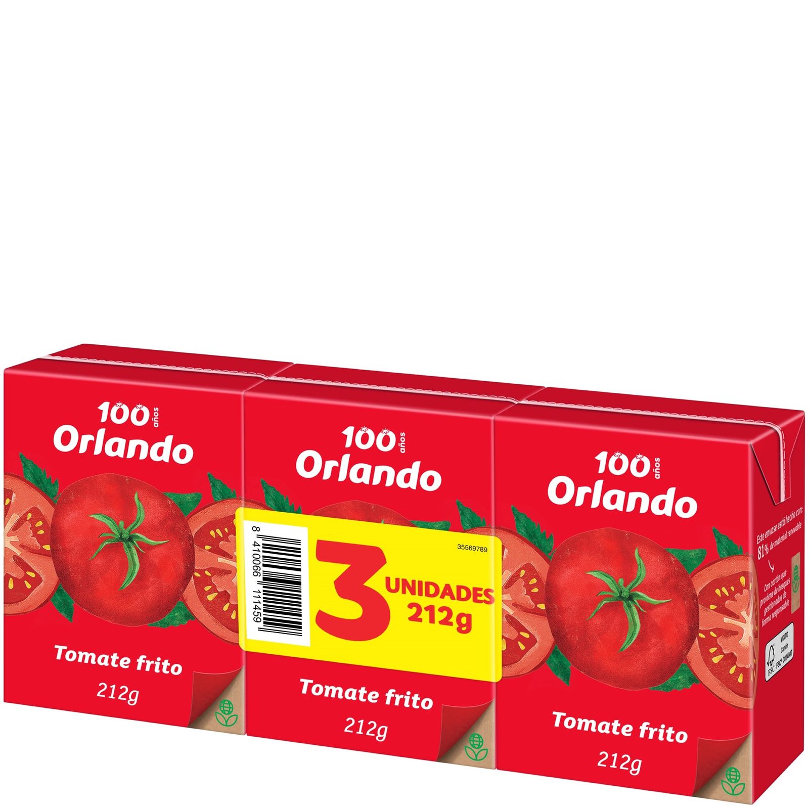 Tomate frito 3×212 g