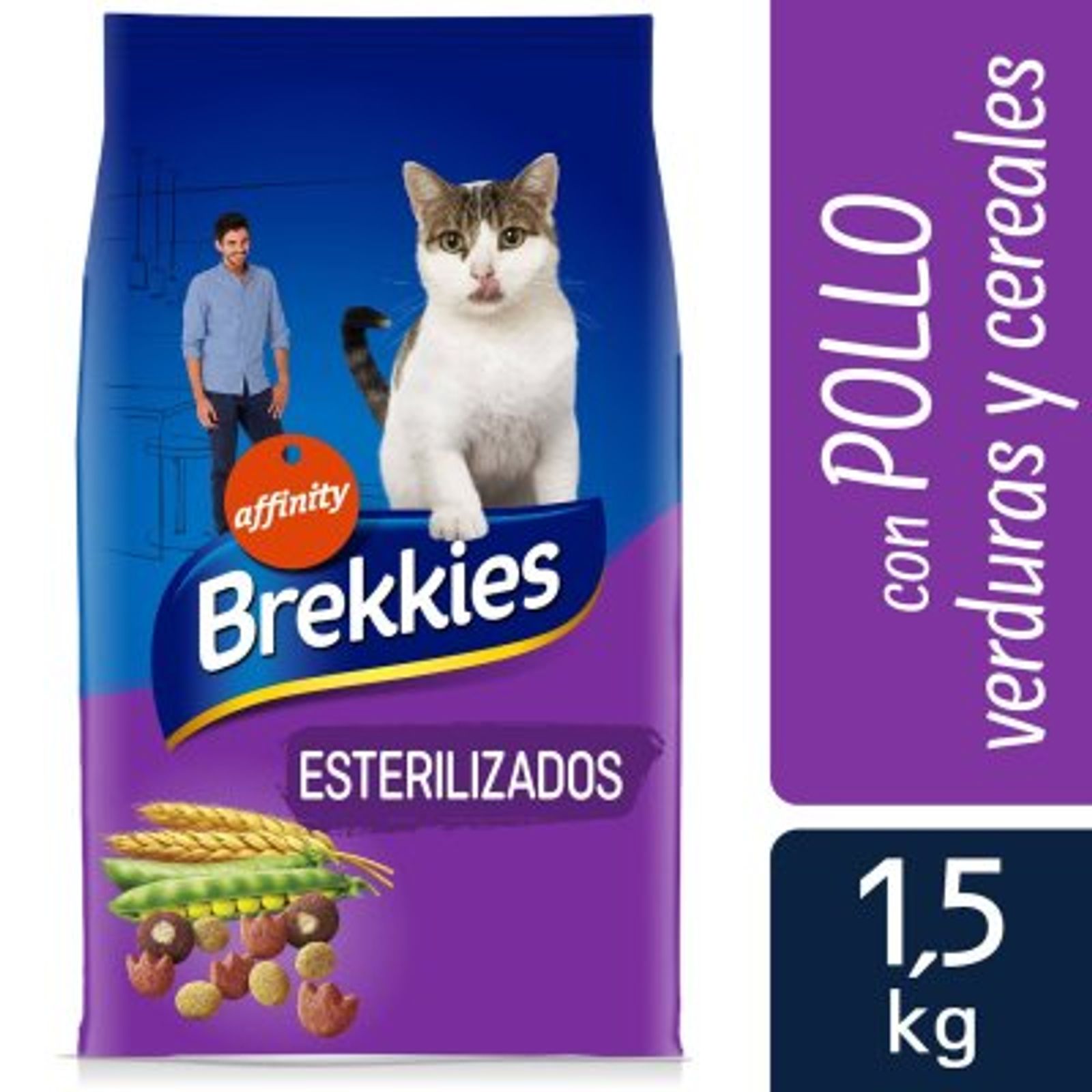 Pienso para gatos esterilizados 1,5 kg