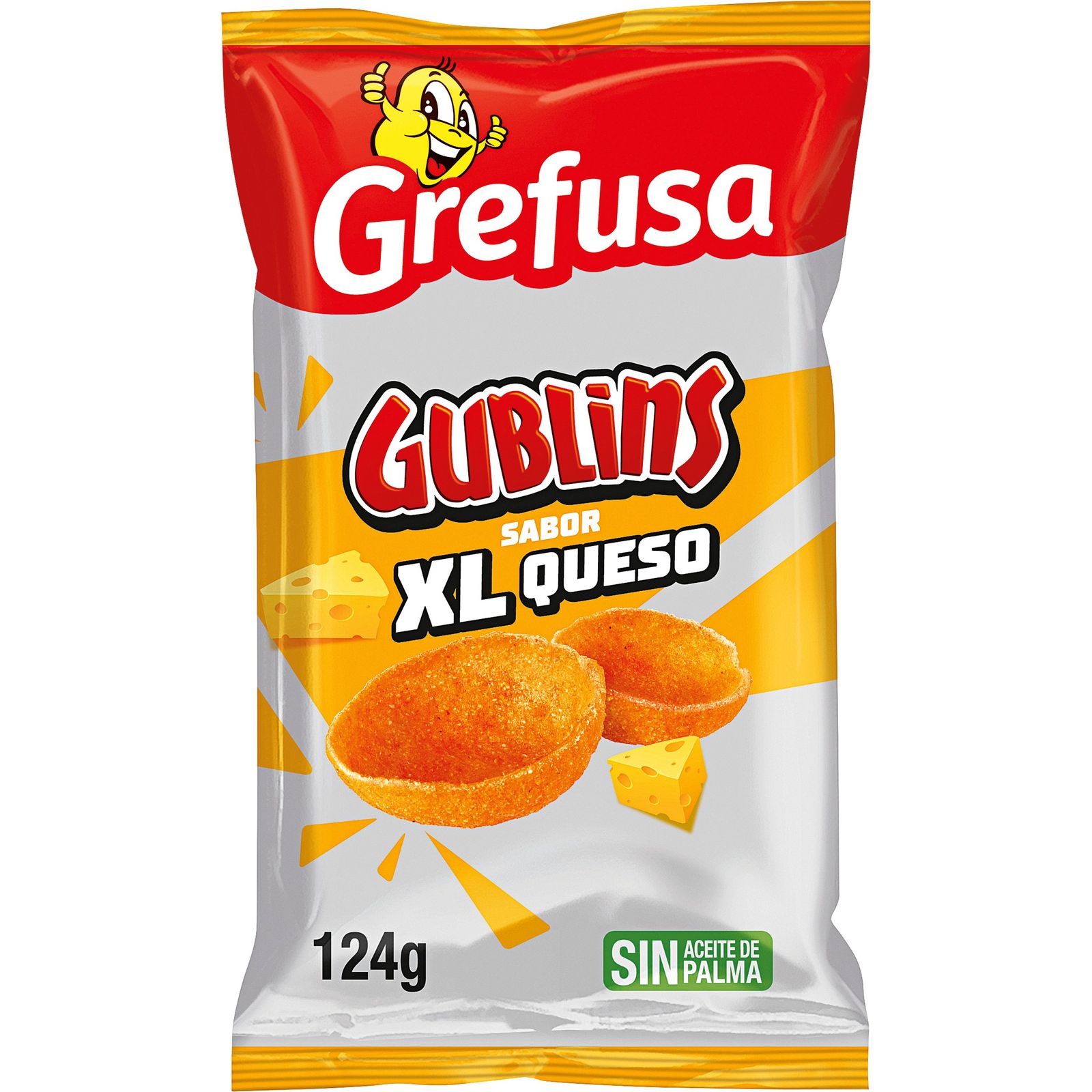 Snacks XL queso 124 g