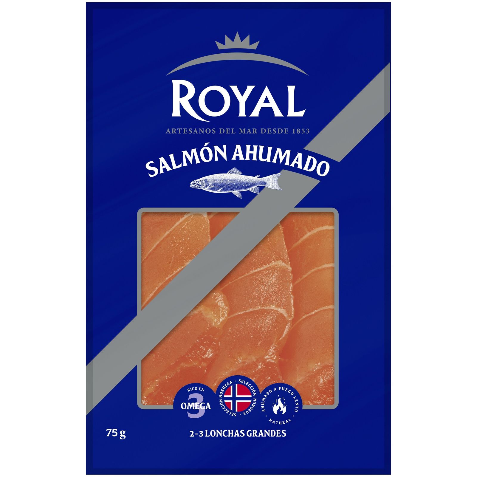 Salmon ahumado 75 g