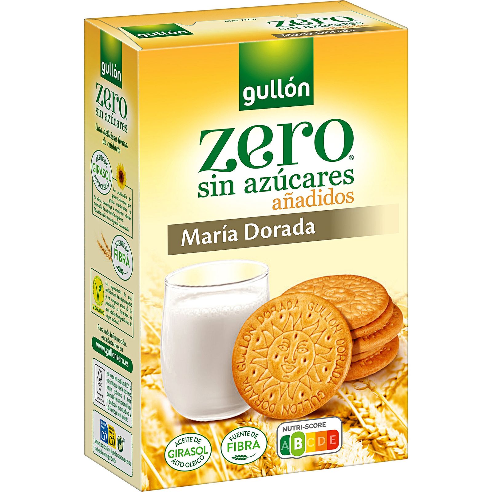 Galleta Maria Dorada sin azucares 400 g