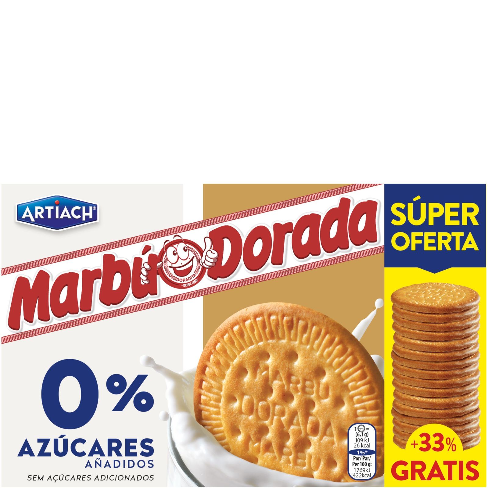 Galleta sin azúcares 400 g