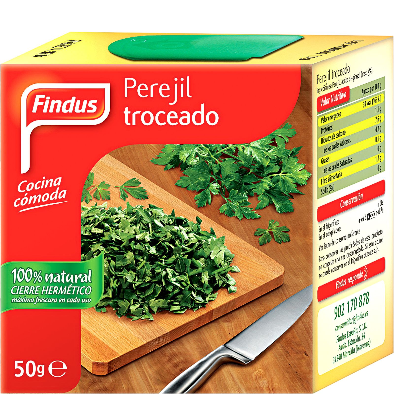 Perejil troceado 50 g