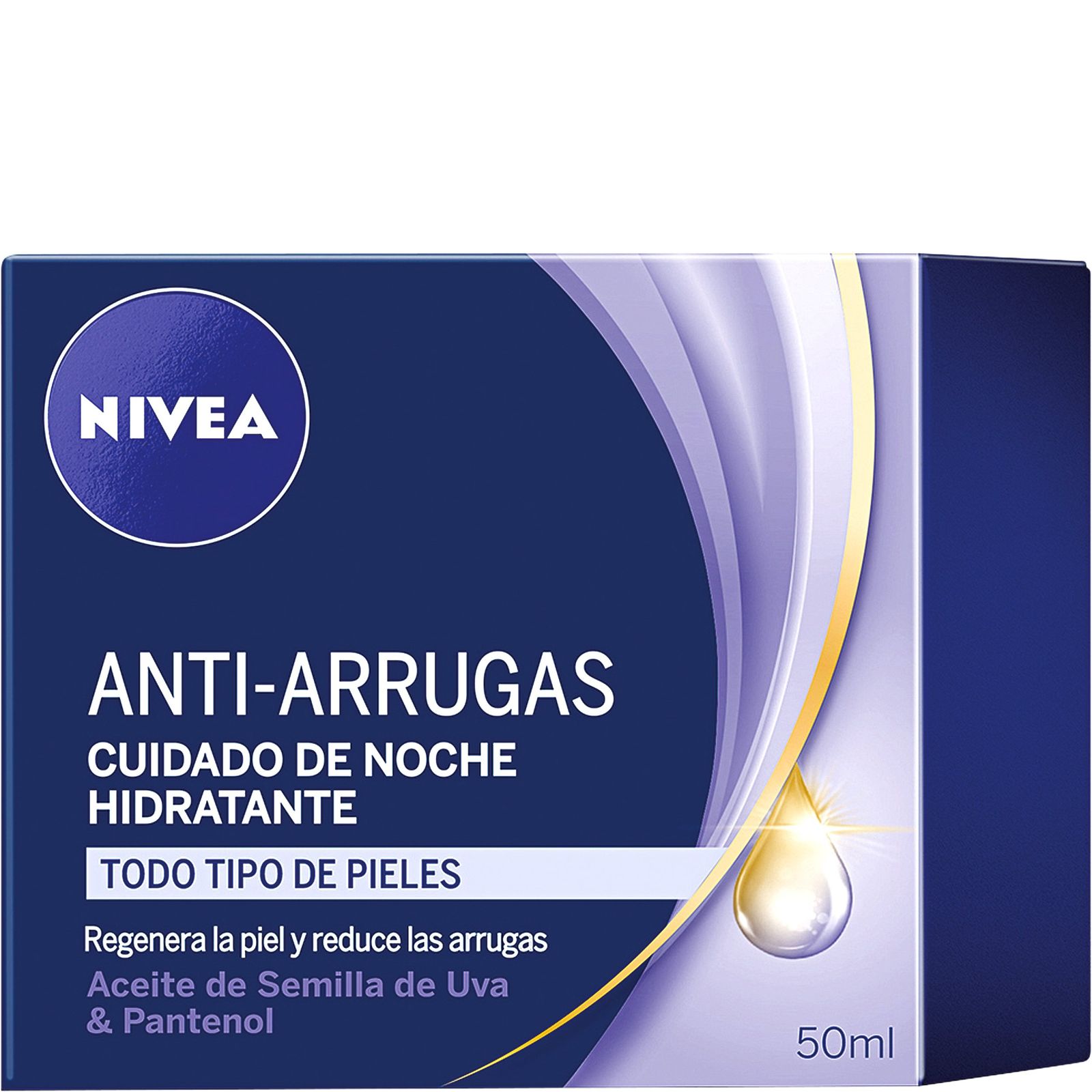 Crema facial esencial noche antiarrugas 50 ml