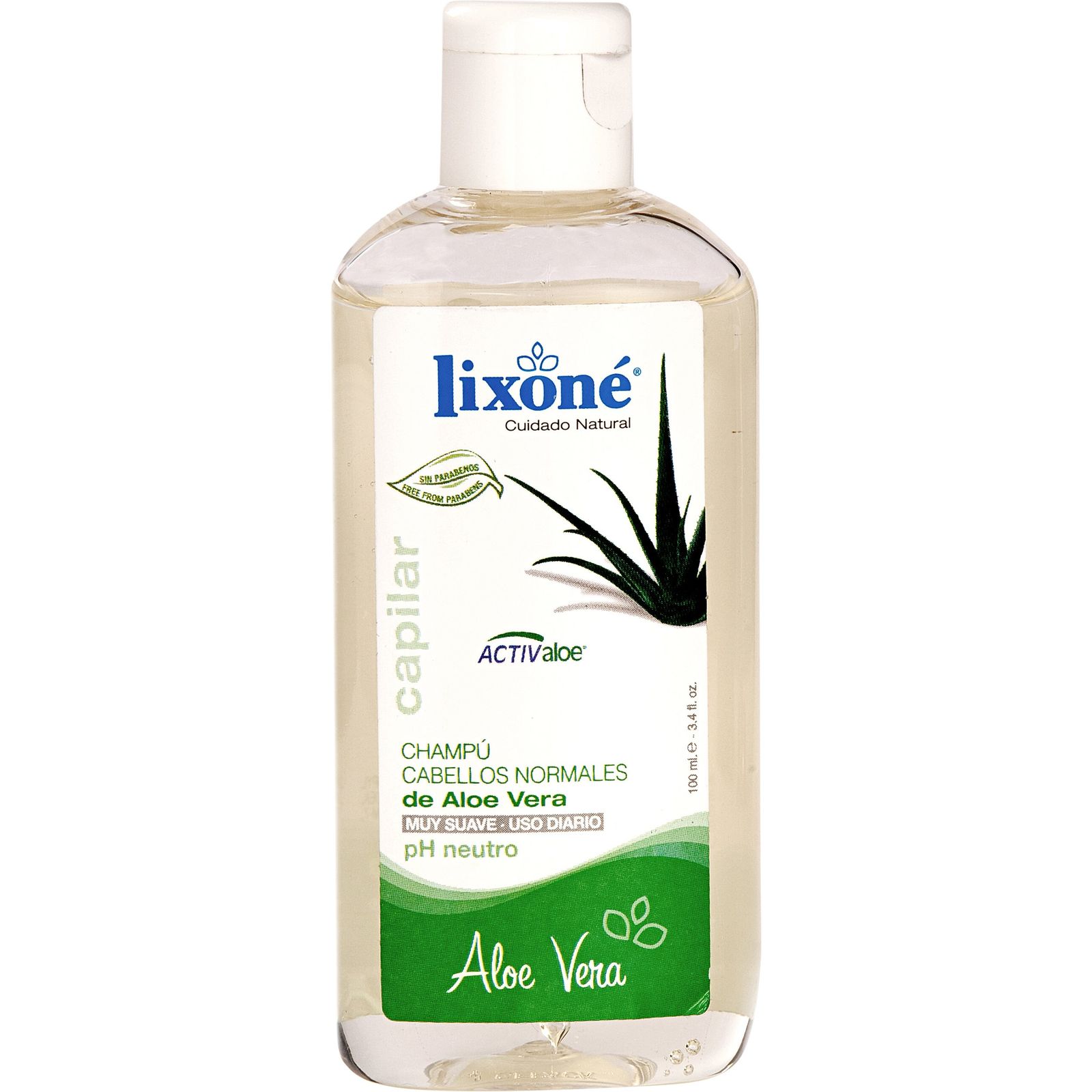 Champú con aloe vera 100 ml