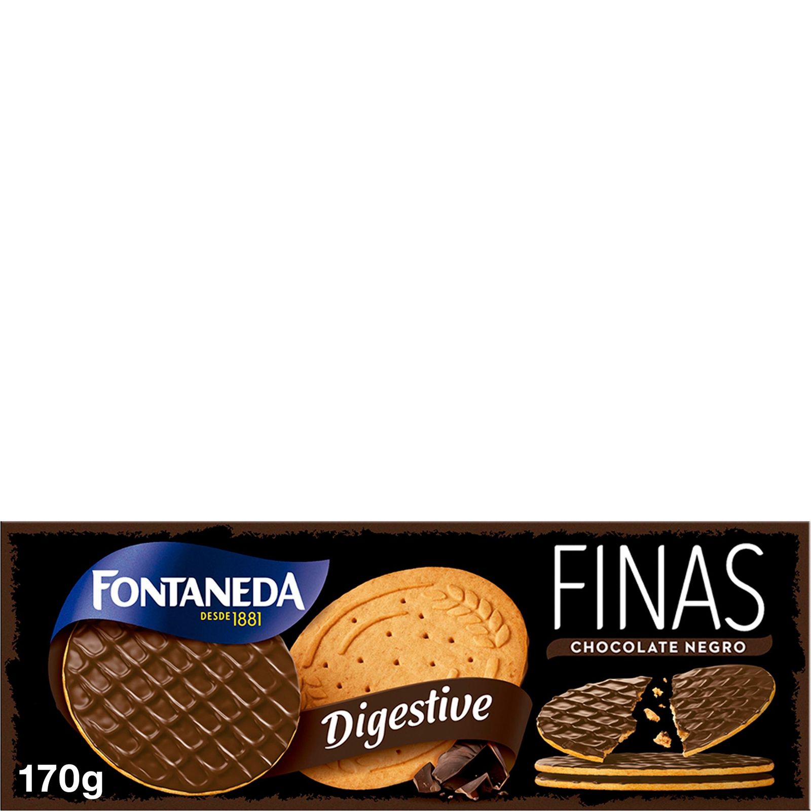 Galletas finas de chocolate 170 g