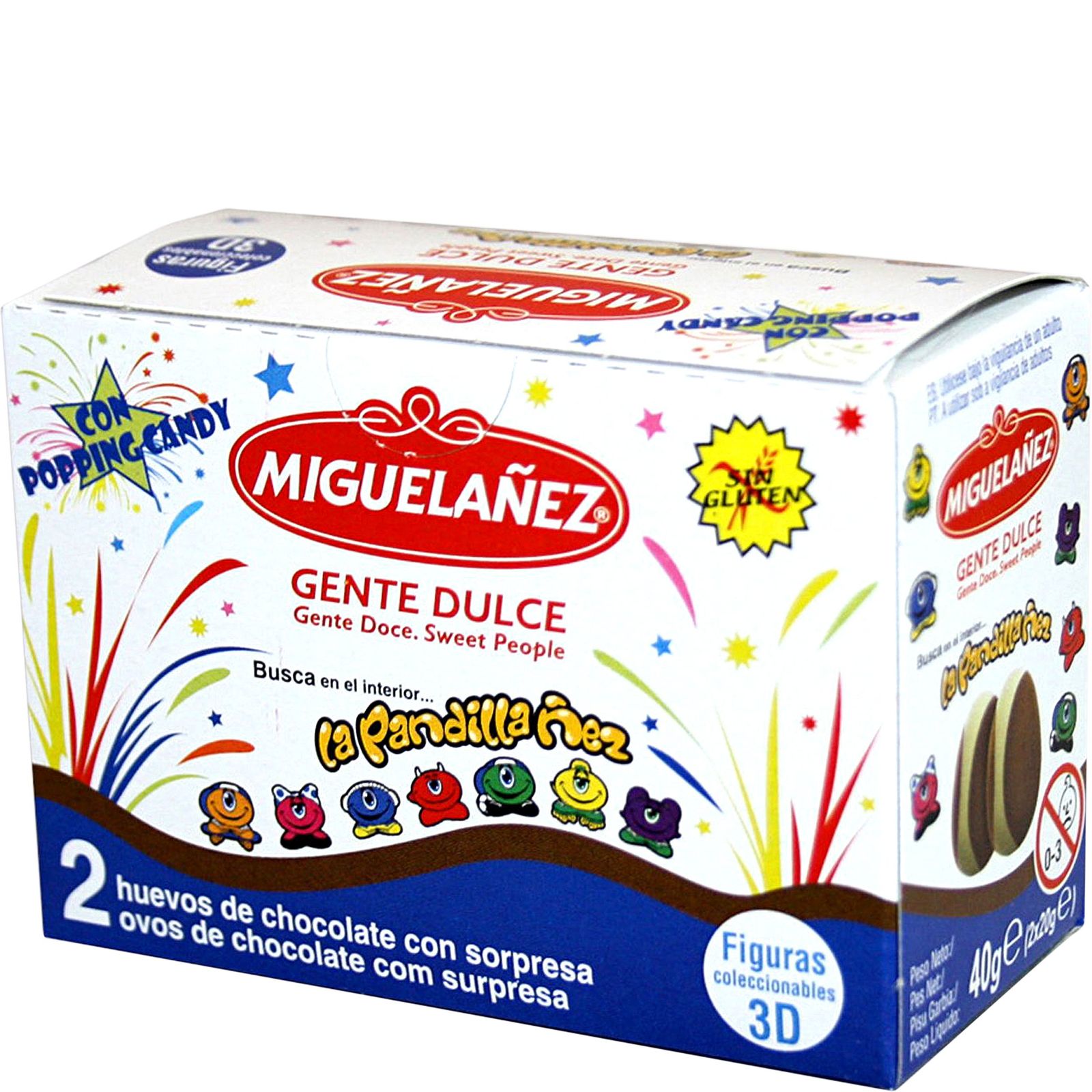 Huevo de chocolate sorpresa 2 unidades