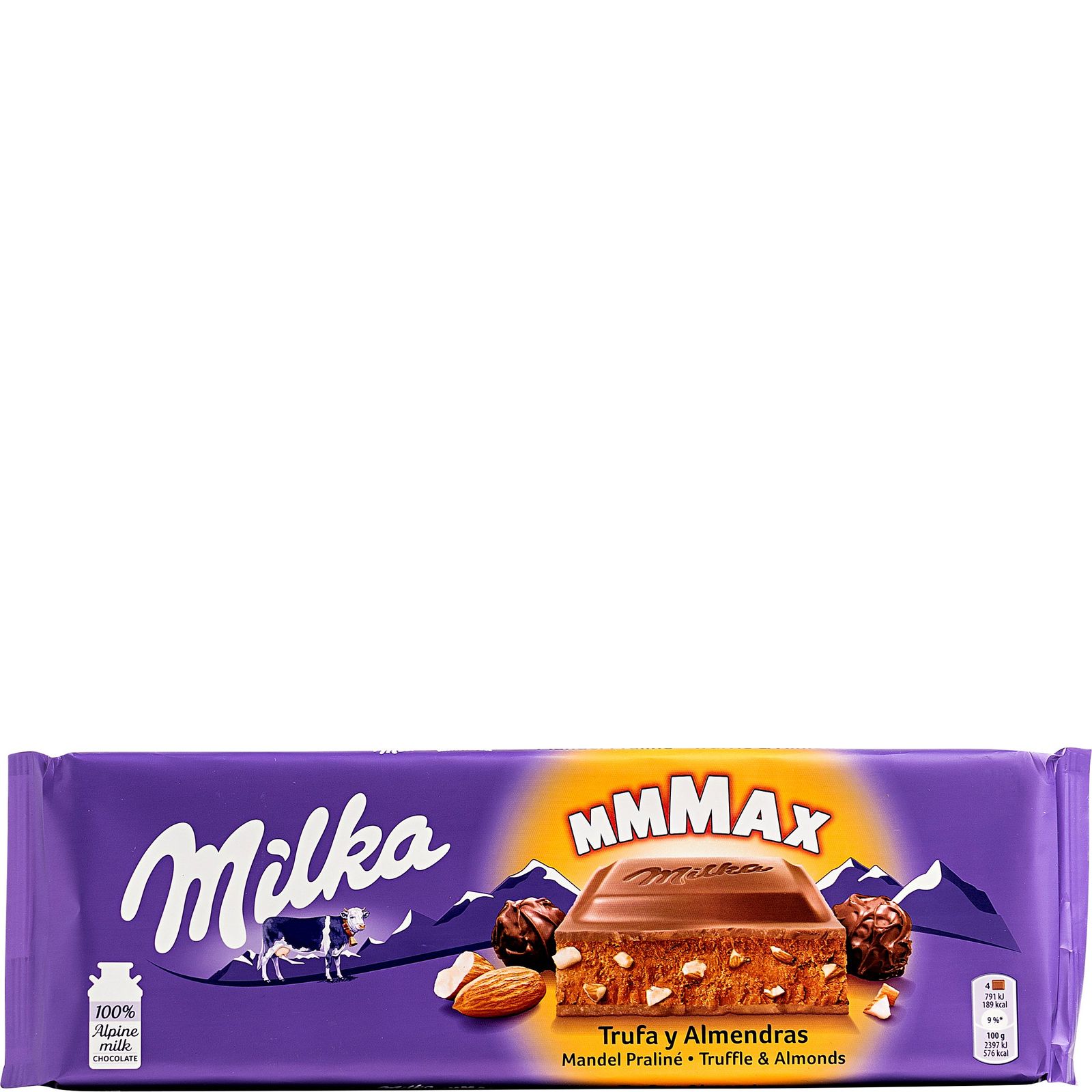 Chocolate con trufa y almendras 300 g
