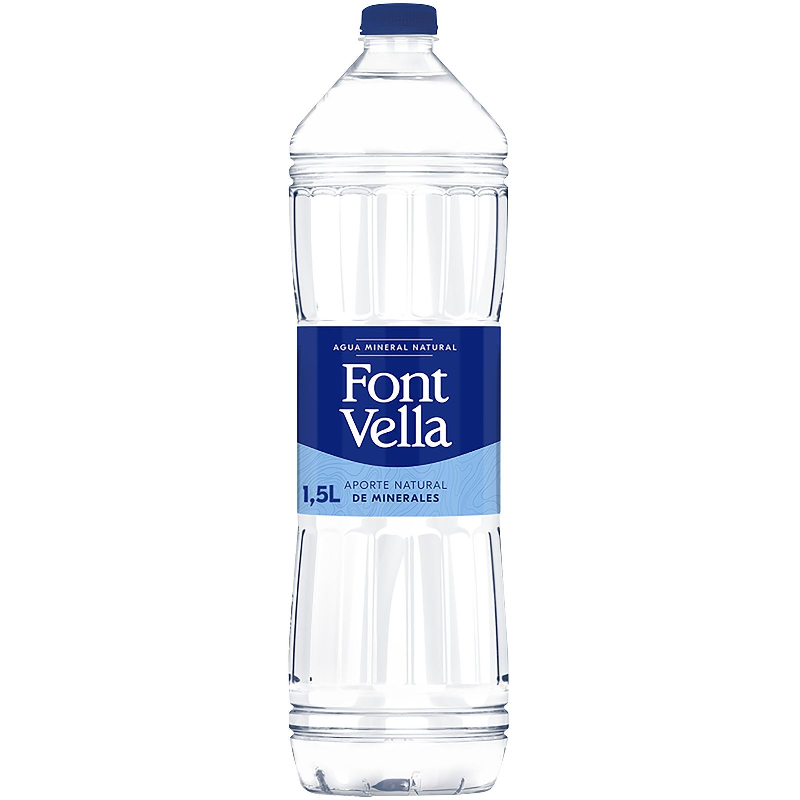Agua mineral natural botella 1,5 l