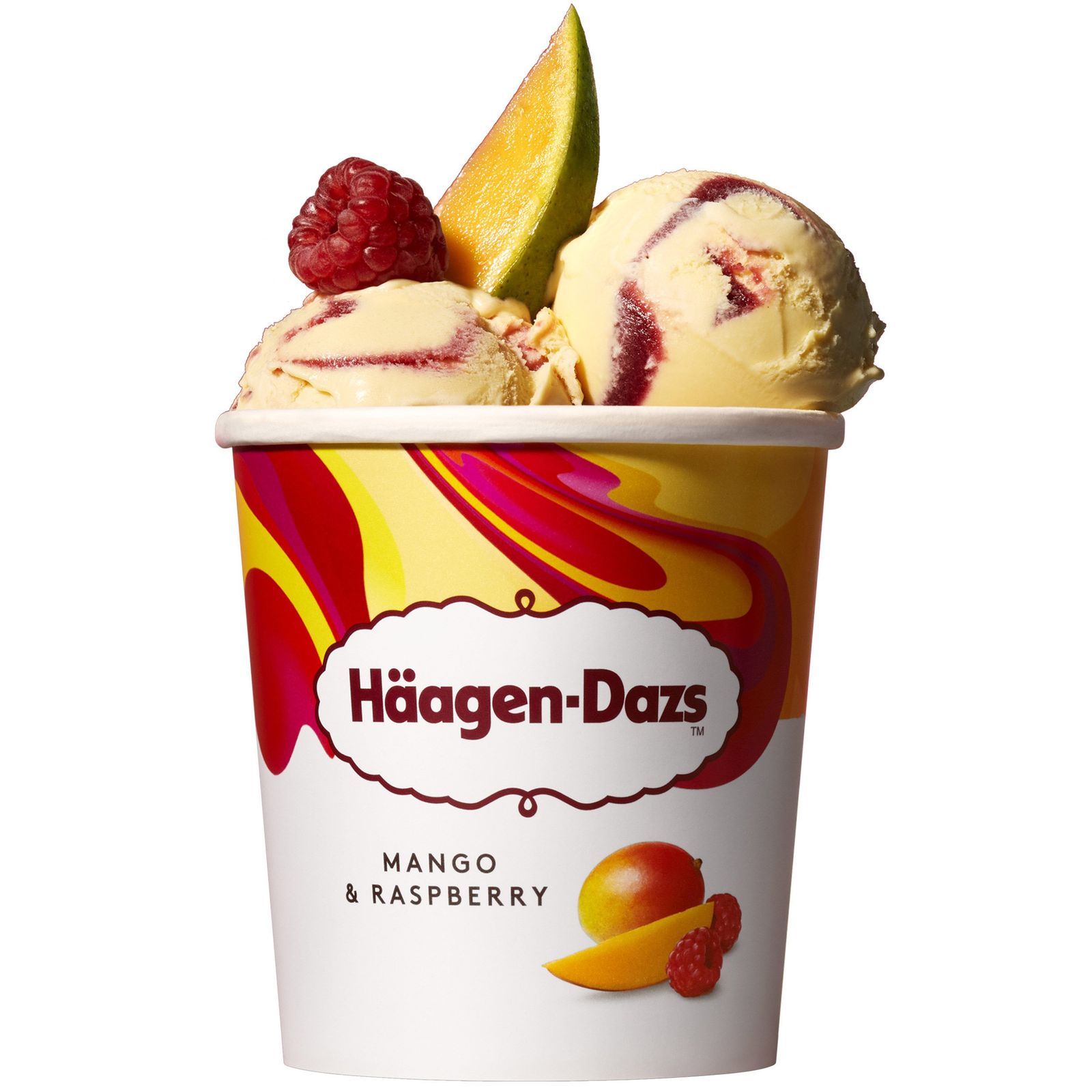 Helado de mango y frambuesa tarrina 460 ml