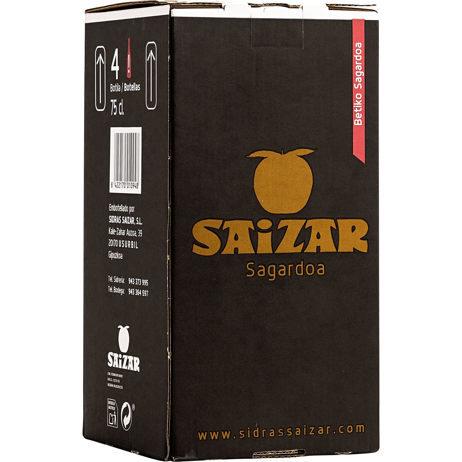 Sidra 4x75 cl