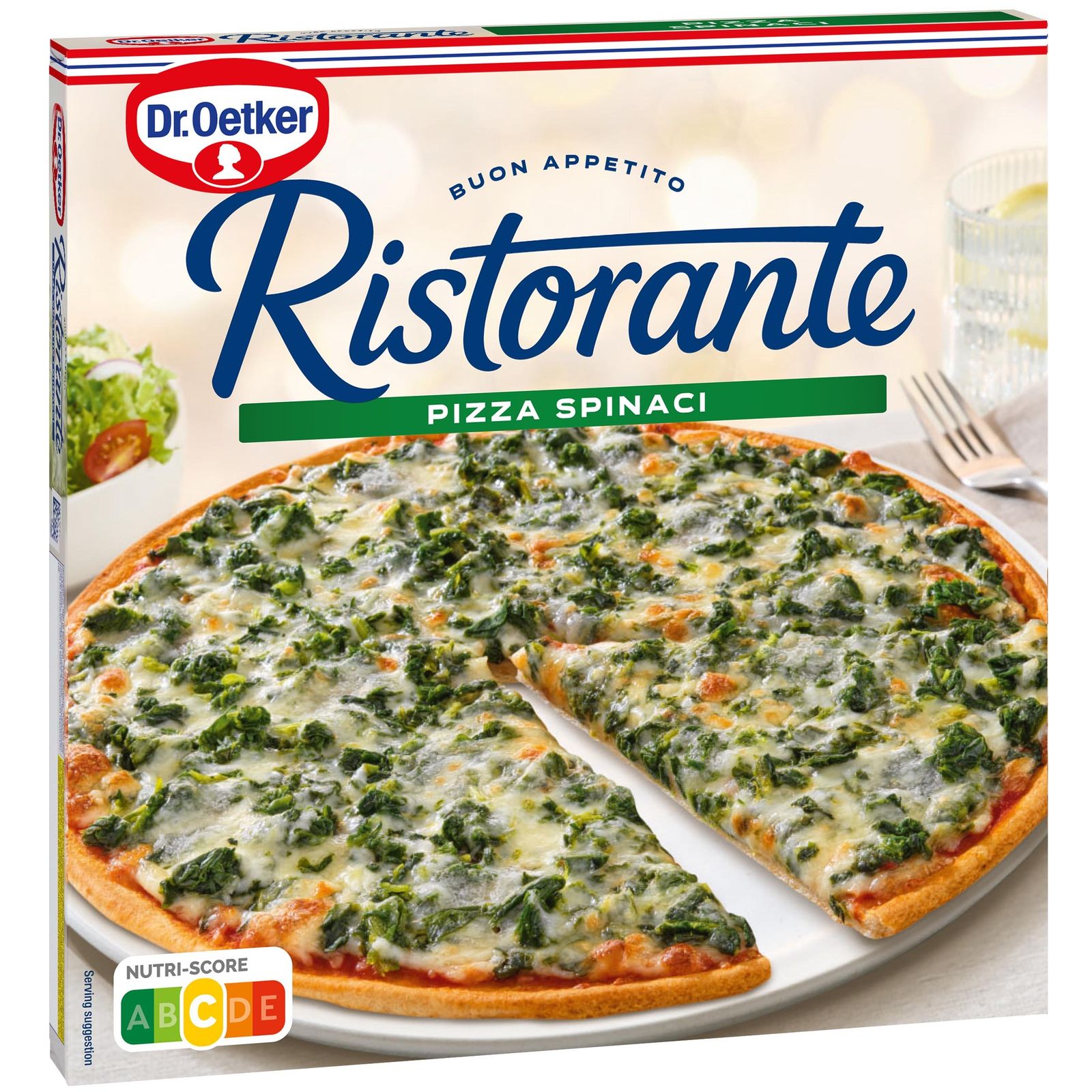 Pizza de espinacas 390 g