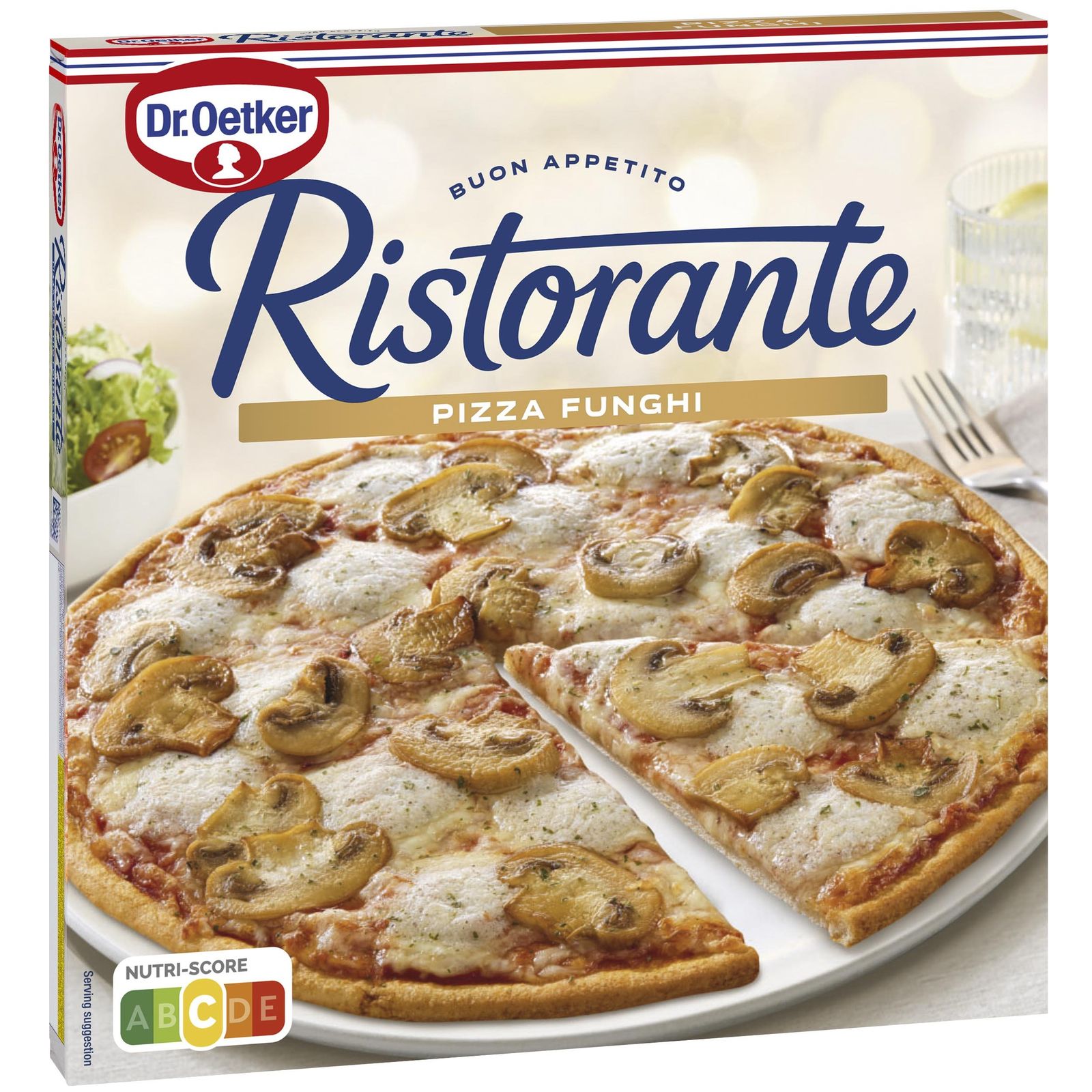 Pizza ristorante funghi 365g