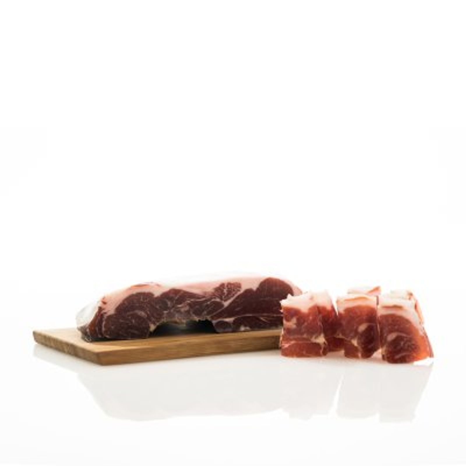 Paleta ibérica de cebo centro al corte