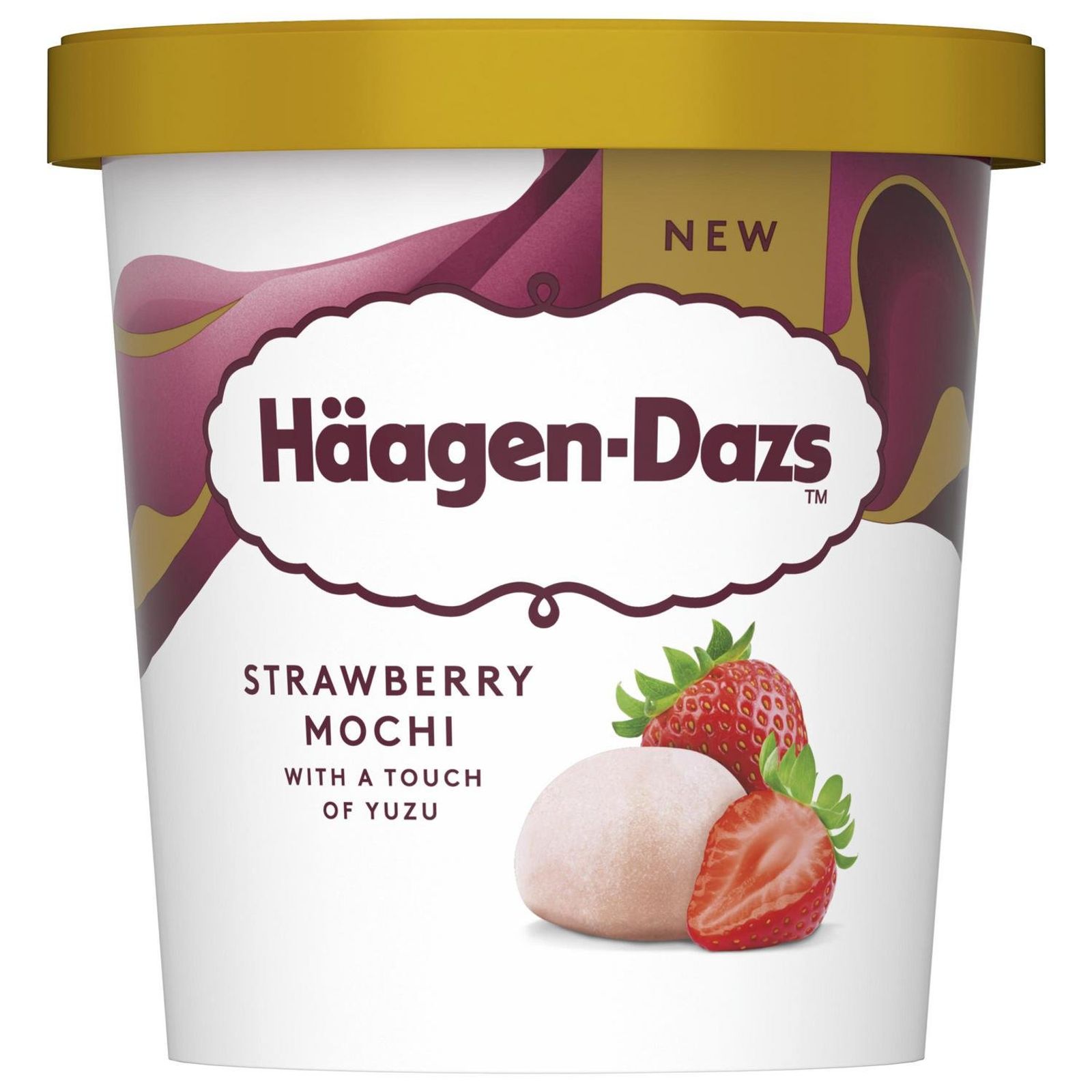 Helado de fresa mochi 460 ml