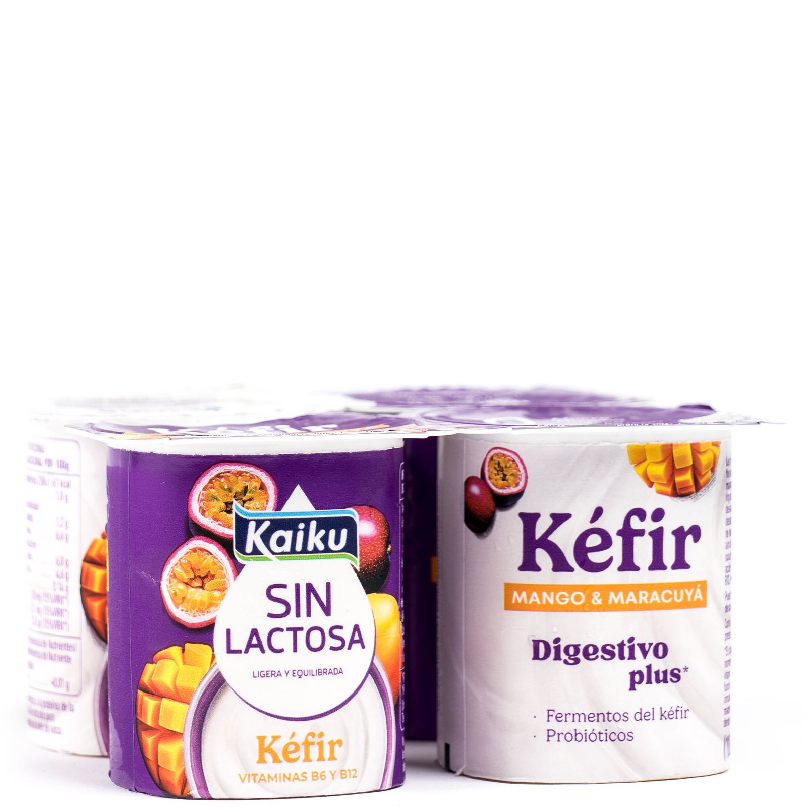 Kéfir mango maracuyá sin lactosa 4x125 g