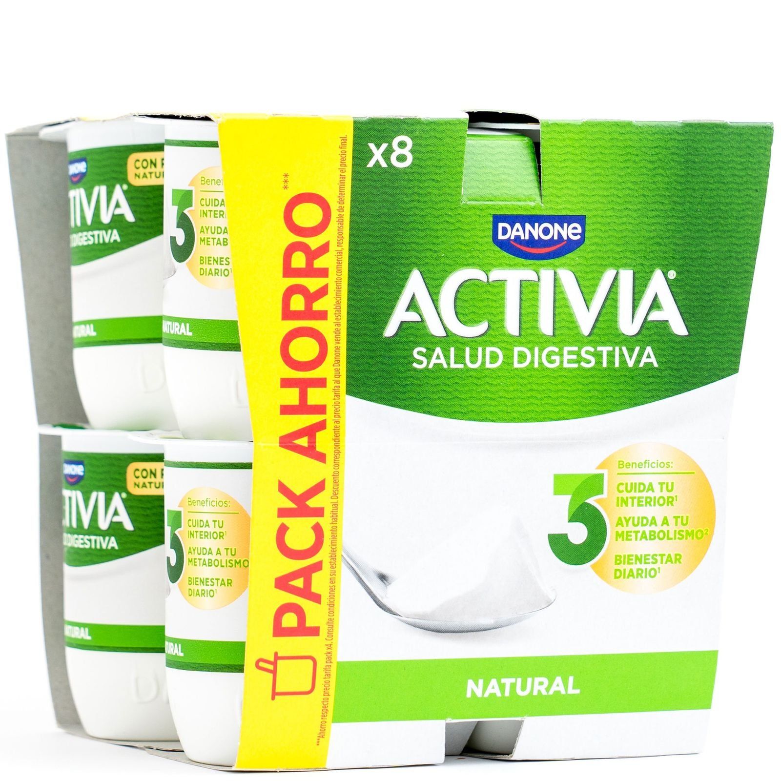 Yogur bífidus probiótico natural 8x125 g