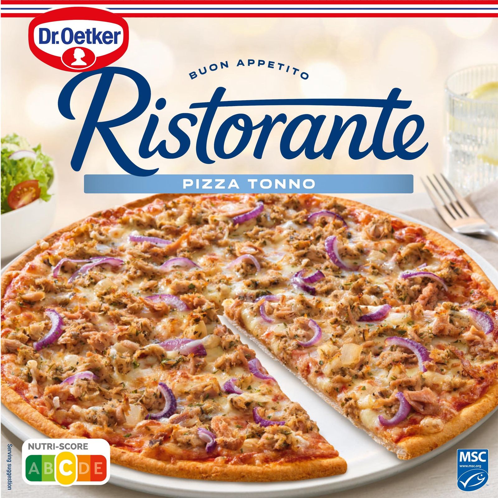 Pizza tonno 360 g