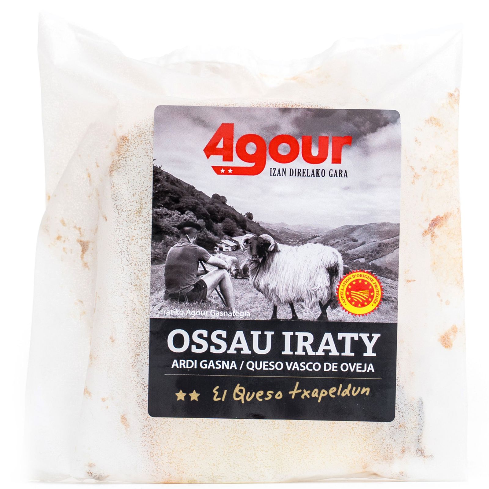 Queso de oveja de caserío cuña 200 g apr