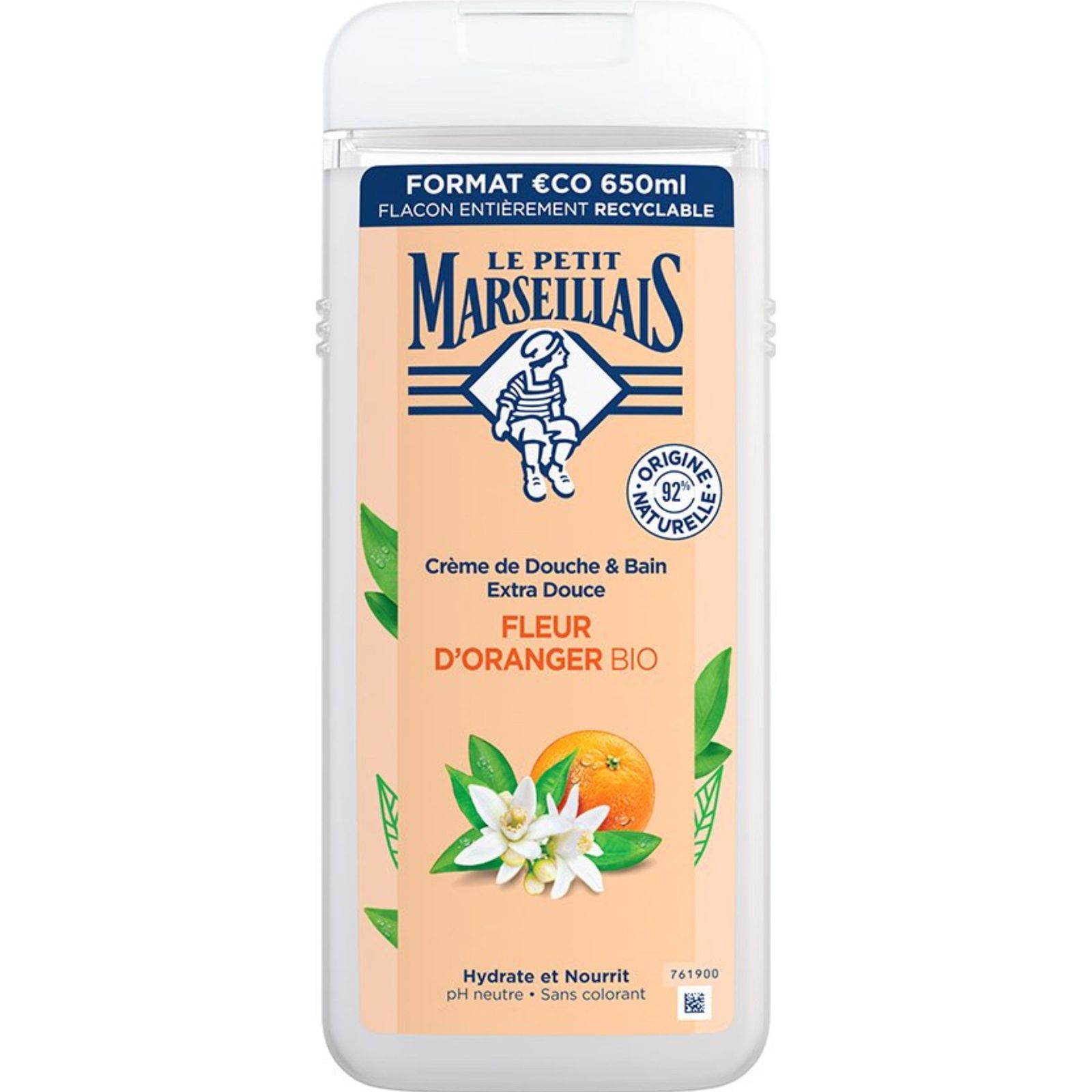 Gel de baño con azahar 650 ml