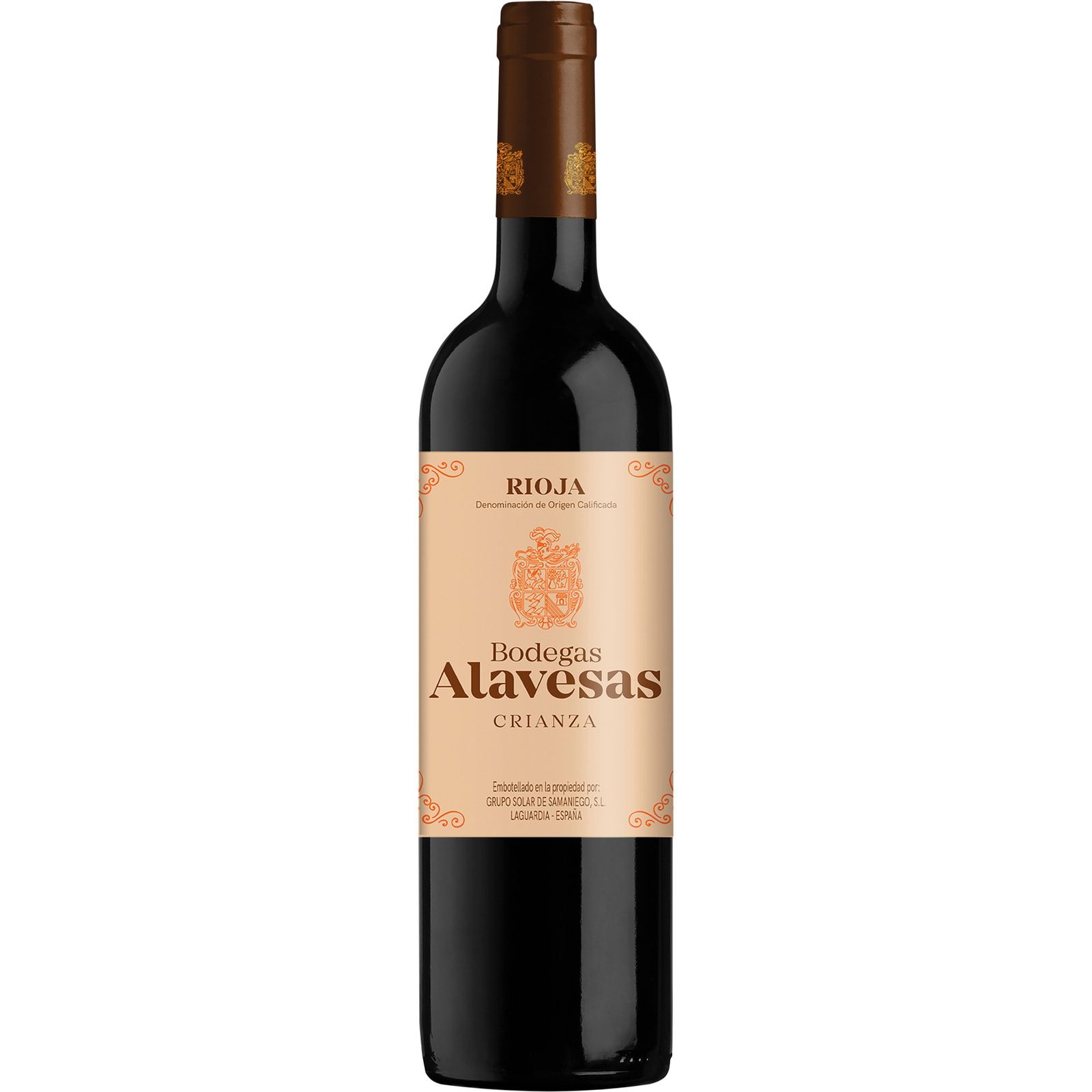 Vino tinto DO Rioja crianza 0,75 l