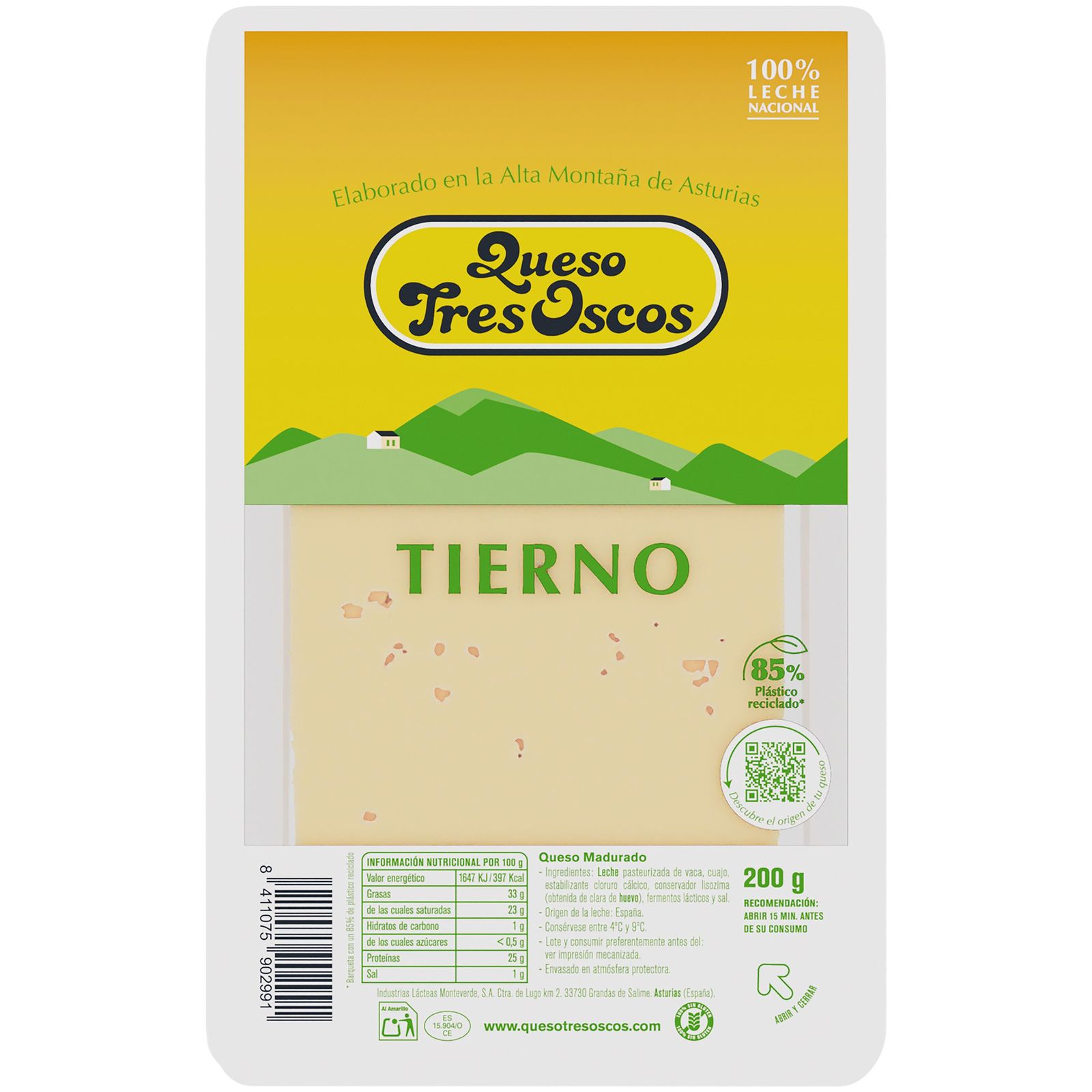Queso en lonchas 200 g