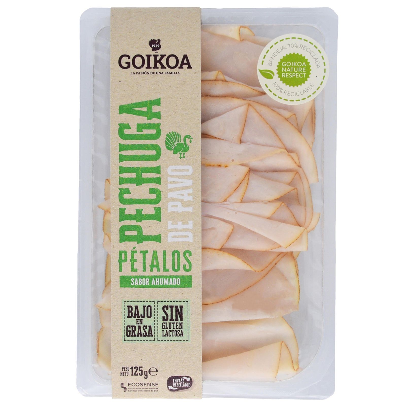 Pechuga de pavo 125 g