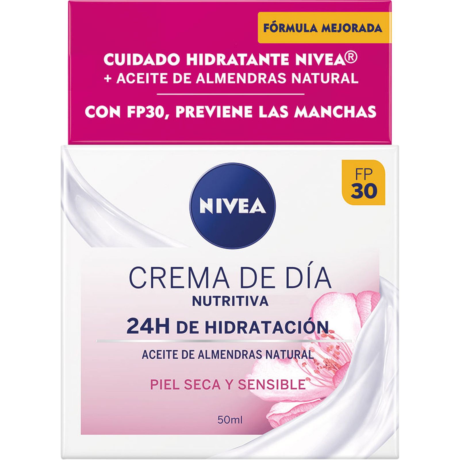 Crema facial hidratante nutritiva piel seca 50 ml