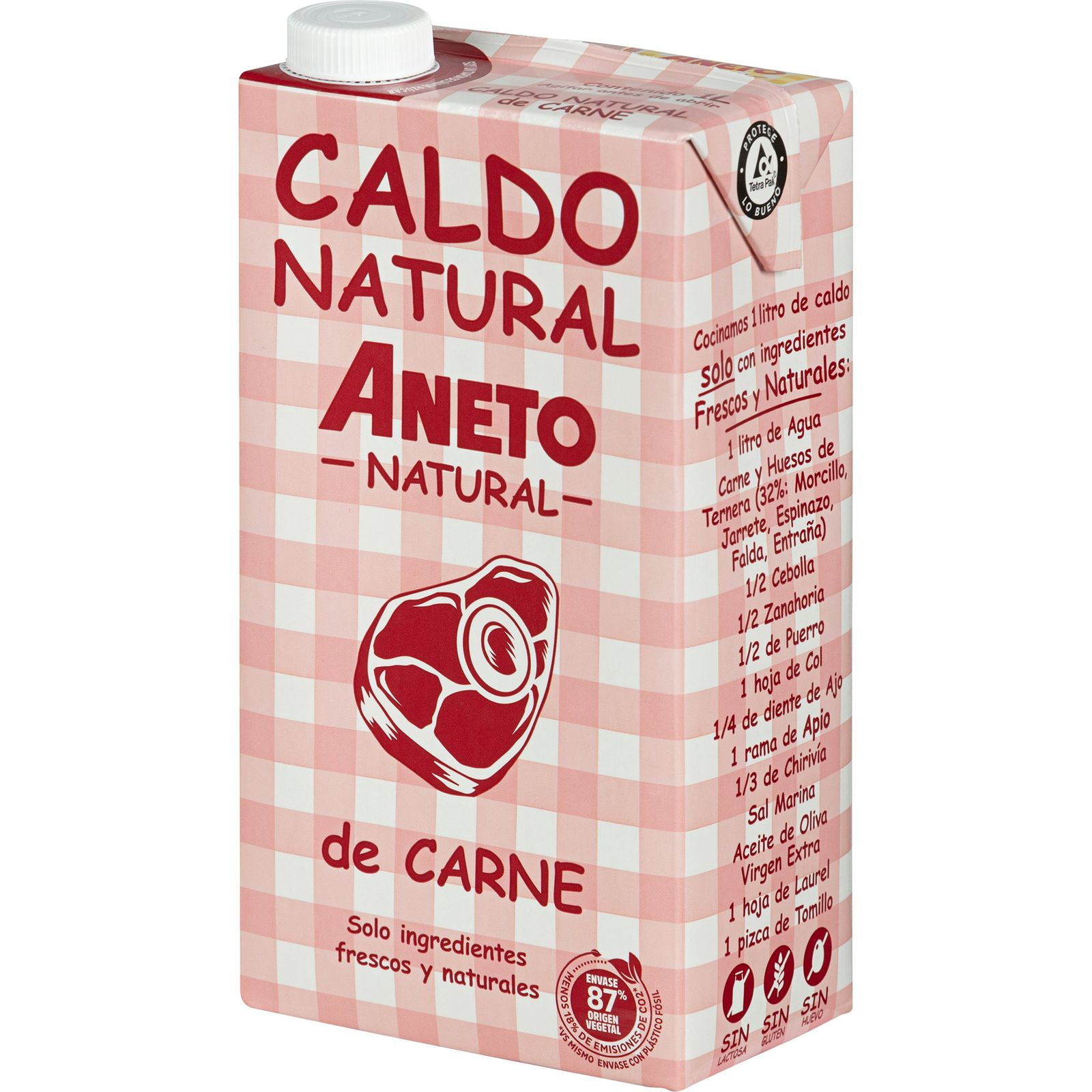 Caldo de carne natural 1 l