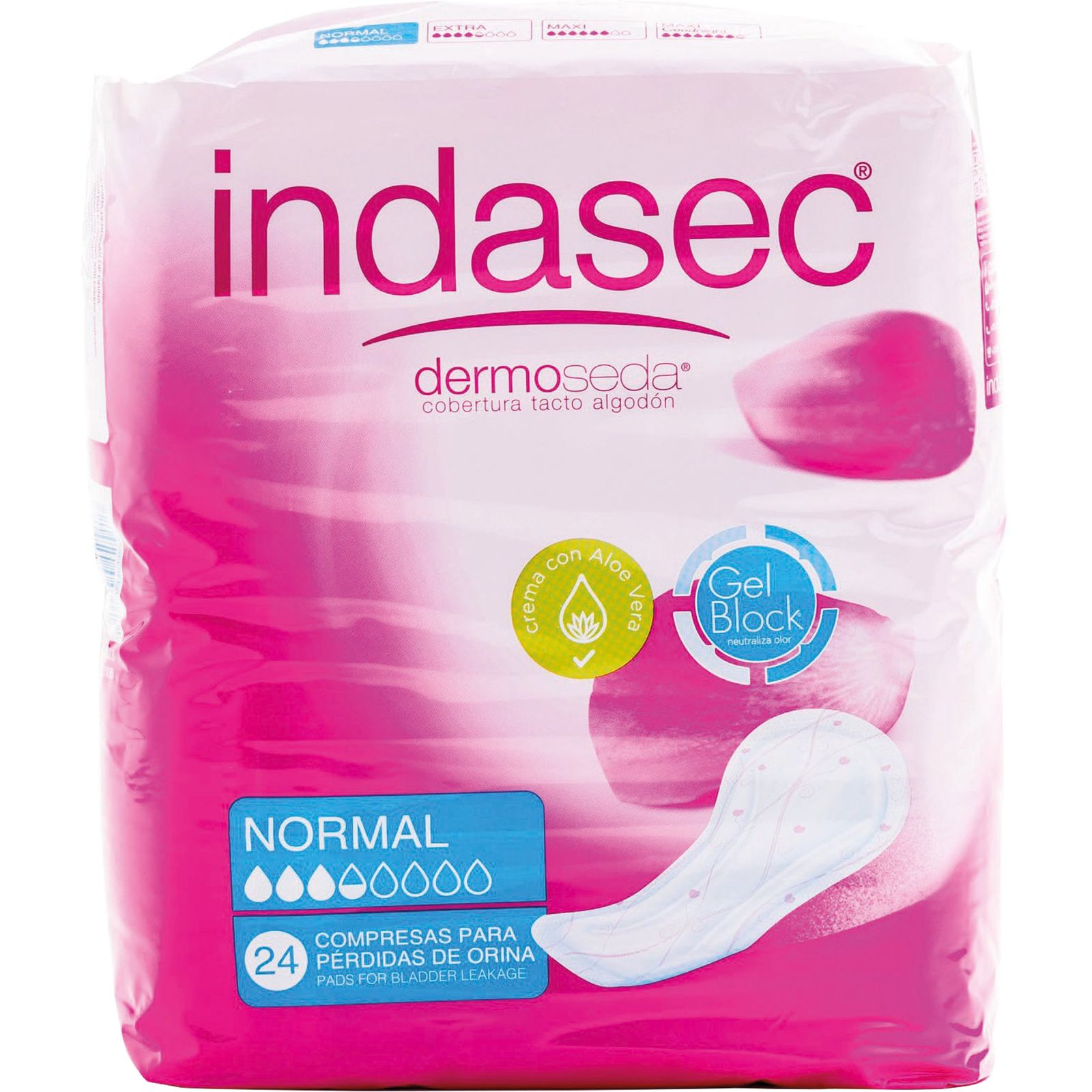 Compresa dermoseda normal 24 unidades
